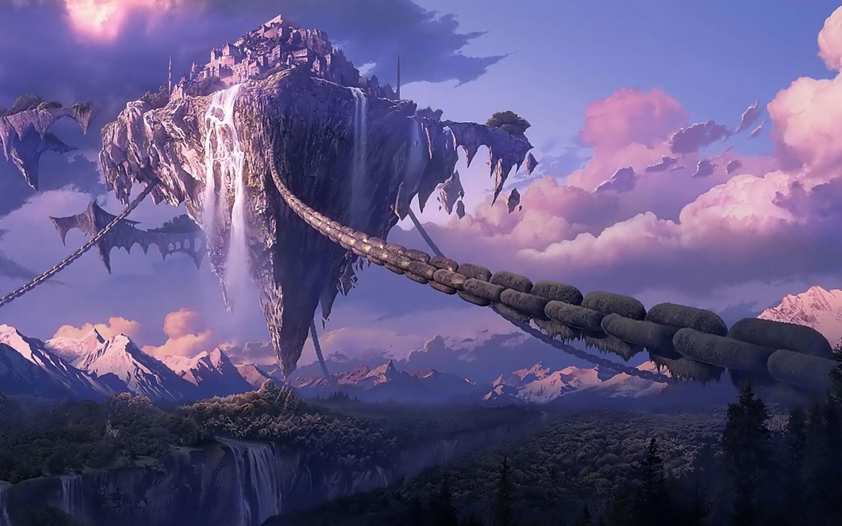 Avatar Floating  Mountains Wallpapers