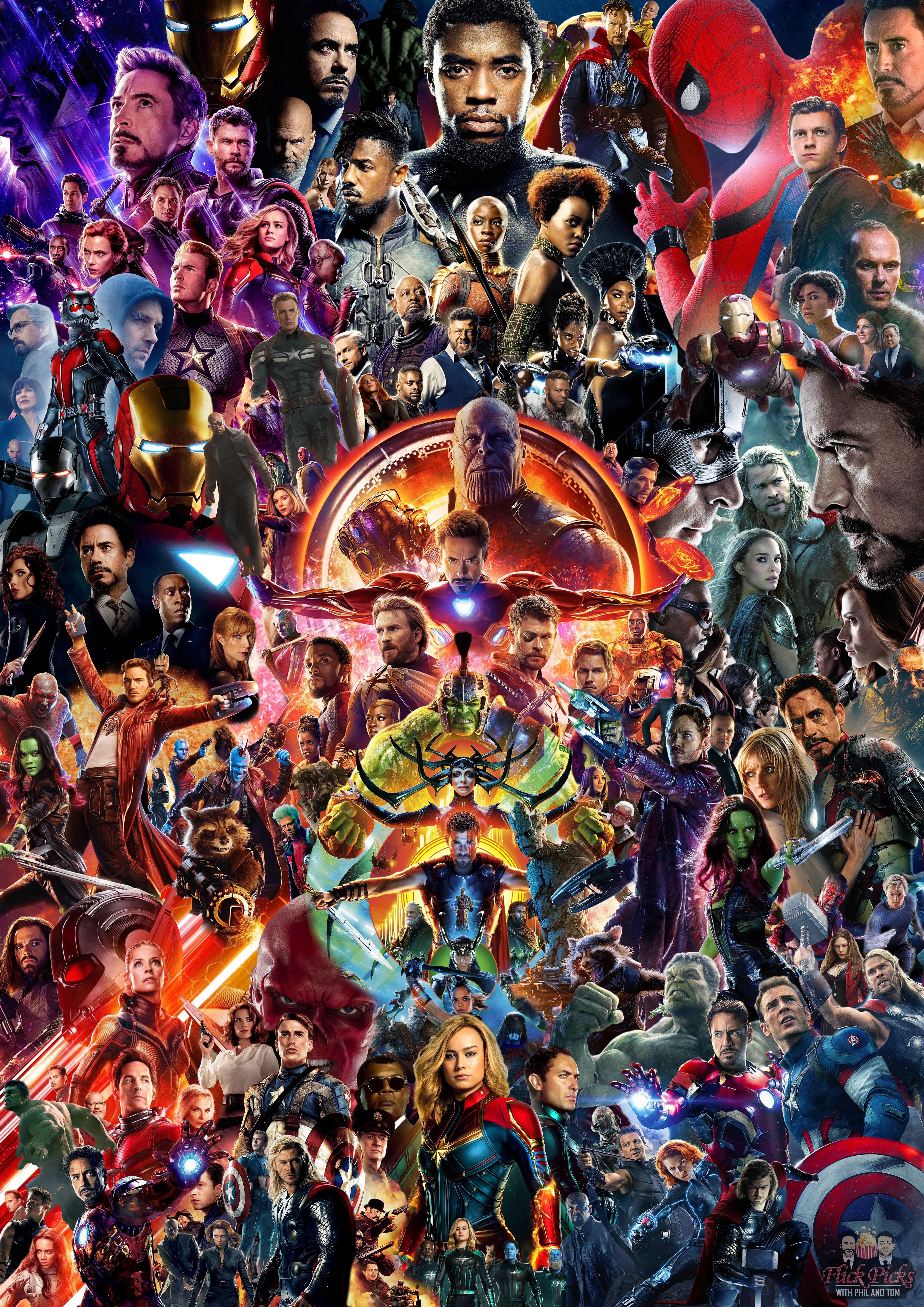 Avengers 4 All Actor Artwork Poster Wallpapers