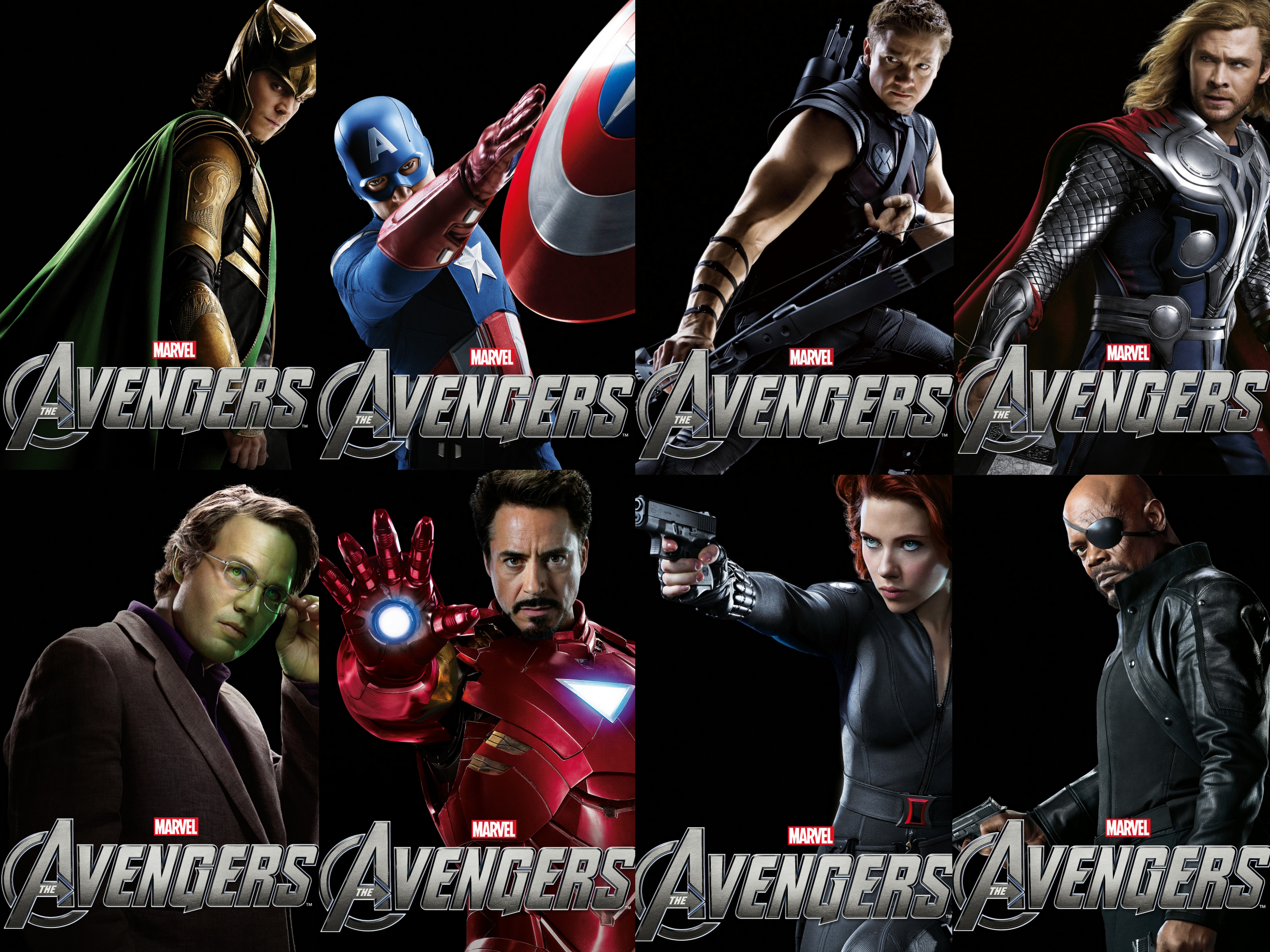 Avengers 4 All Actor Artwork Poster Wallpapers