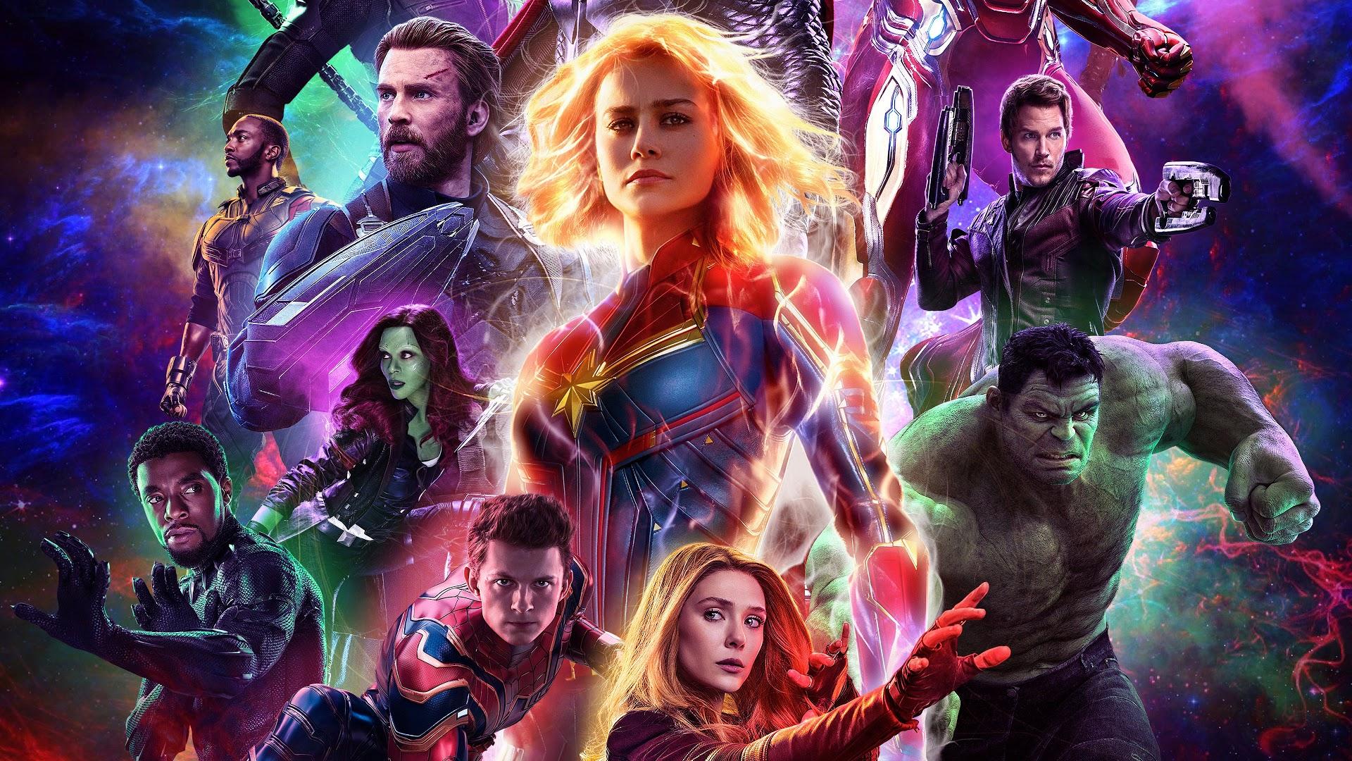 Avengers Endgame All Superhero Characters Wallpapers