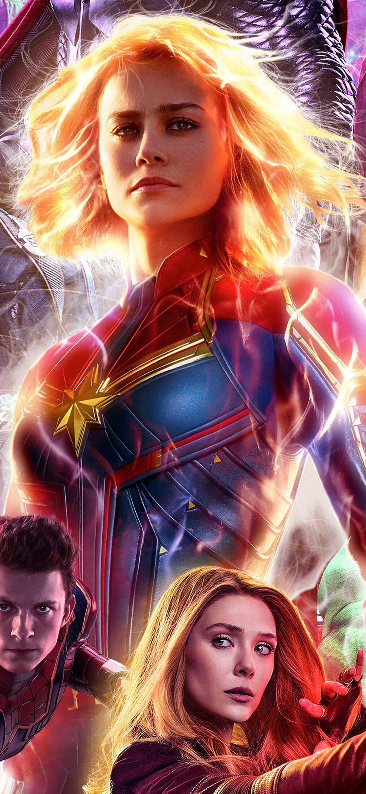 Avengers Endgame Captain Marvel Artwork 2018 Wallpapers