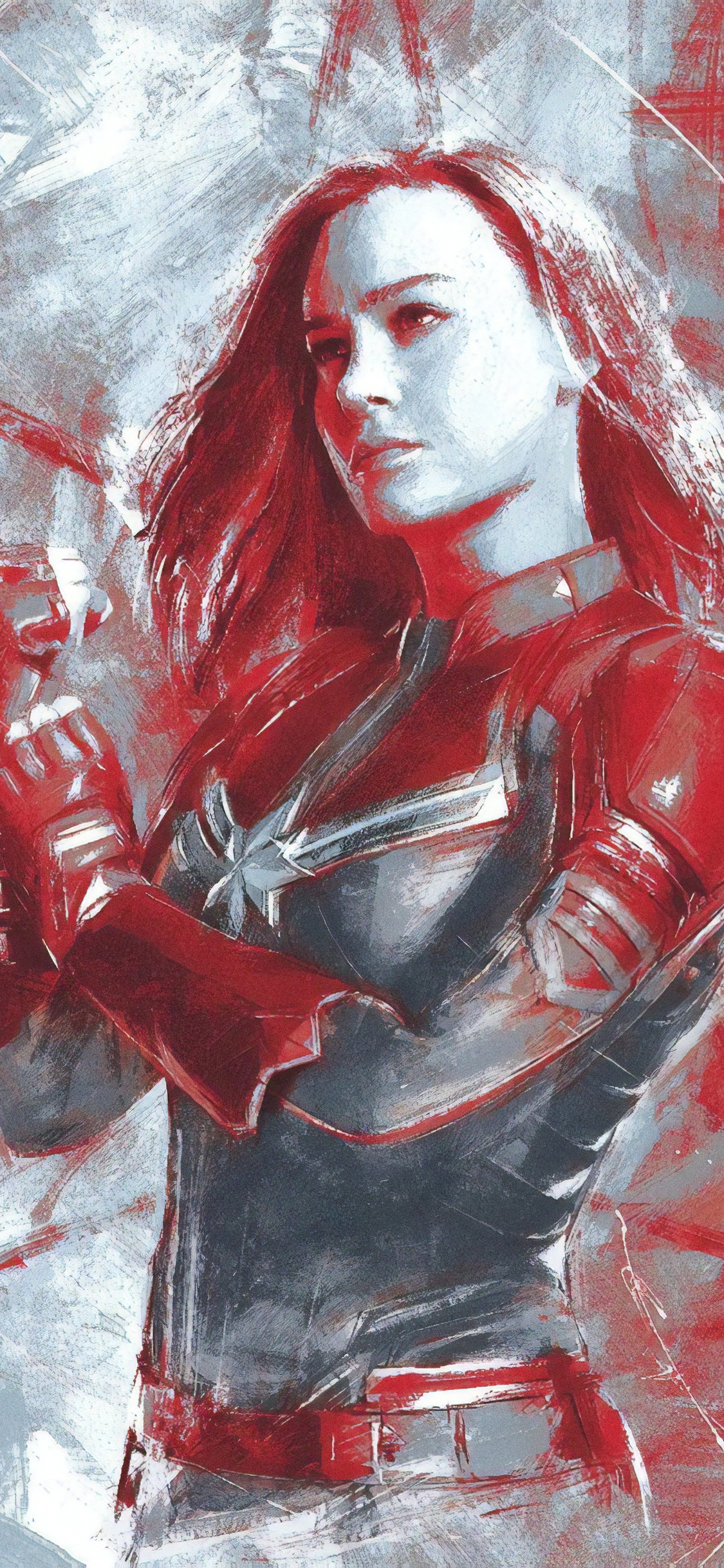 Avengers Endgame Captain Marvel Poster Art Wallpapers