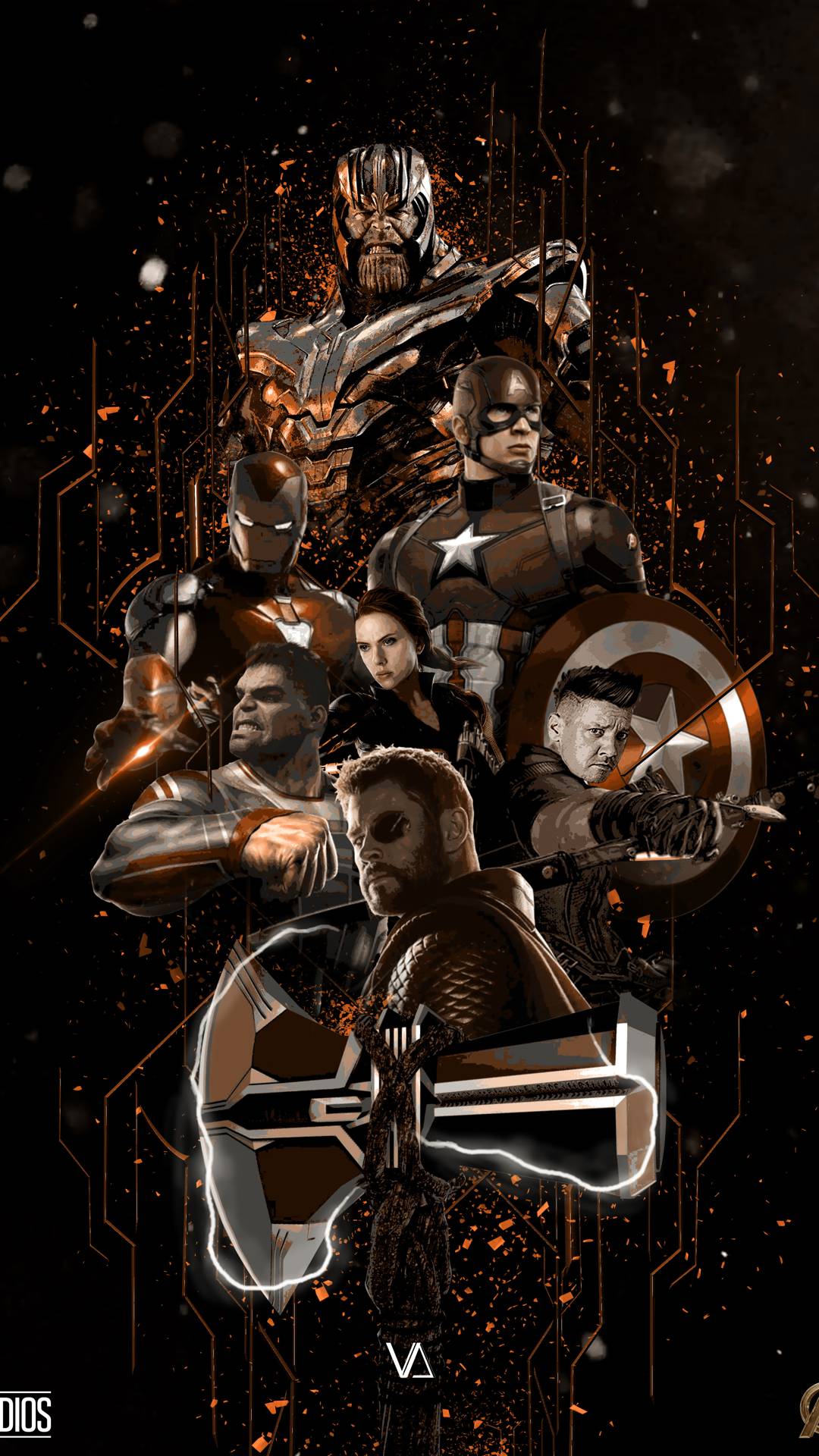 Avengers Endgame Captain Marvel Poster Art Wallpapers