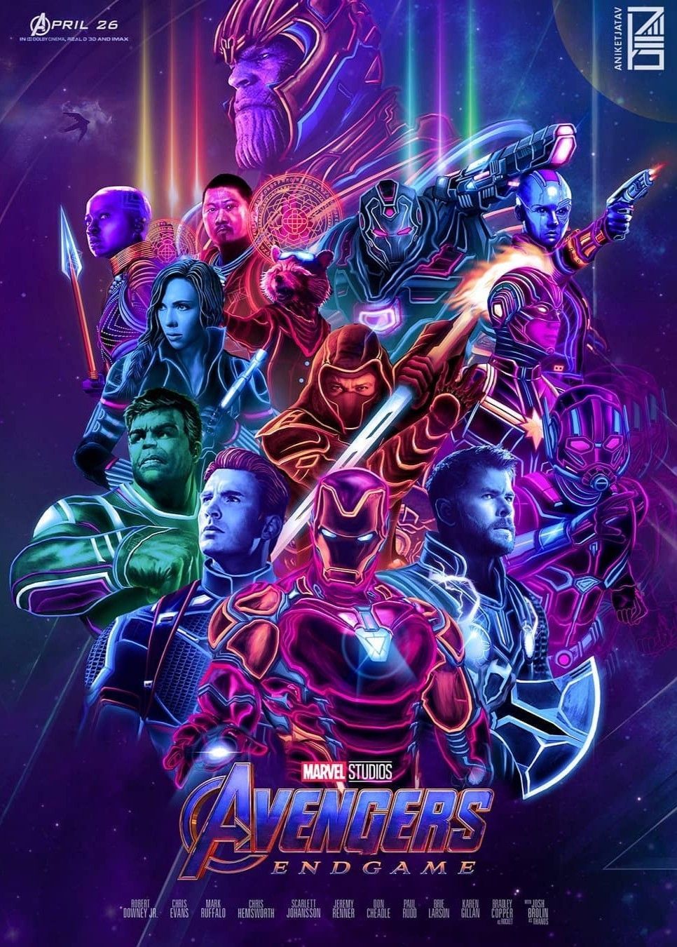 Avengers Endgame Cool Art Wallpapers