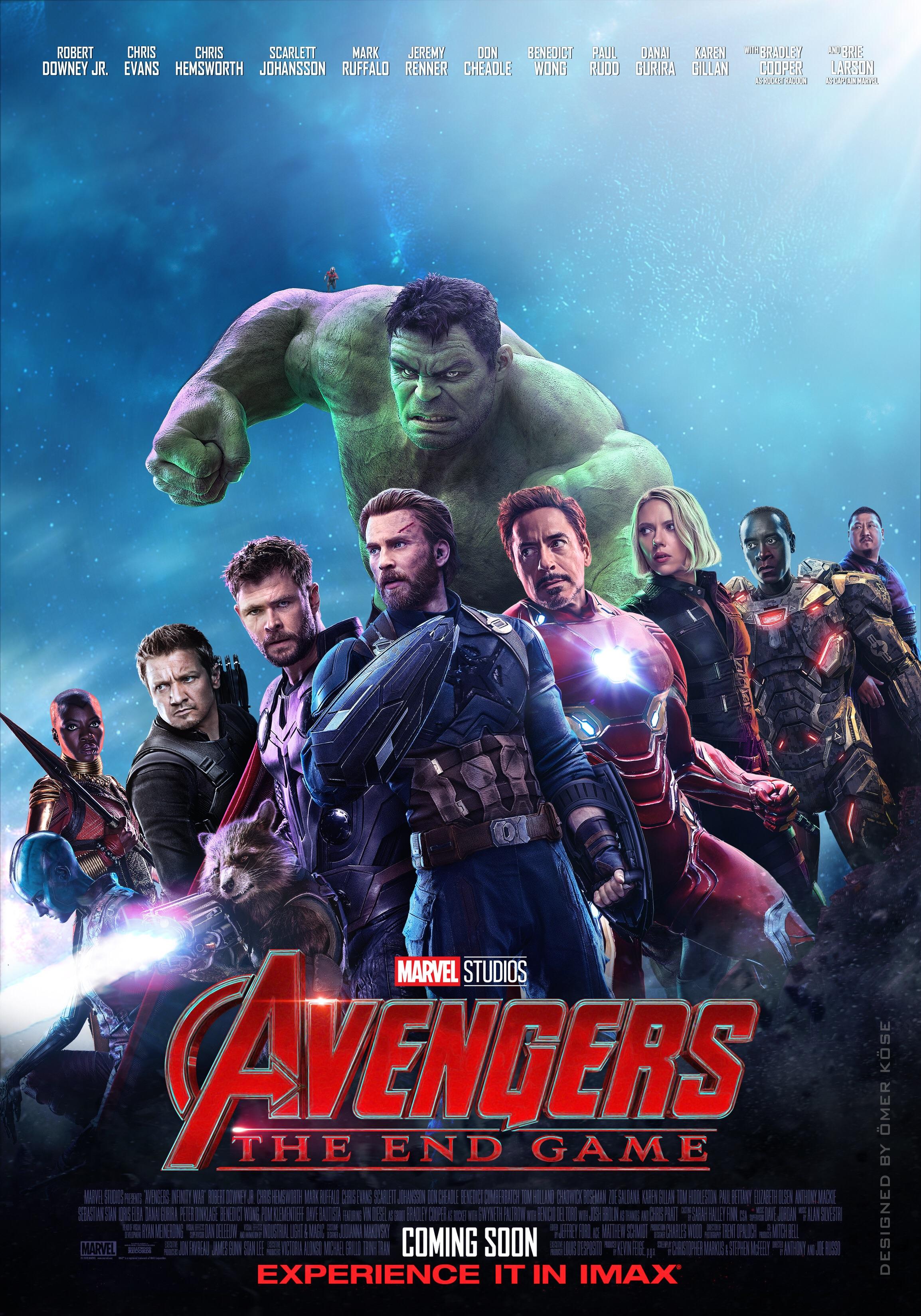 Avengers Endgame Hulk Poster Art Wallpapers