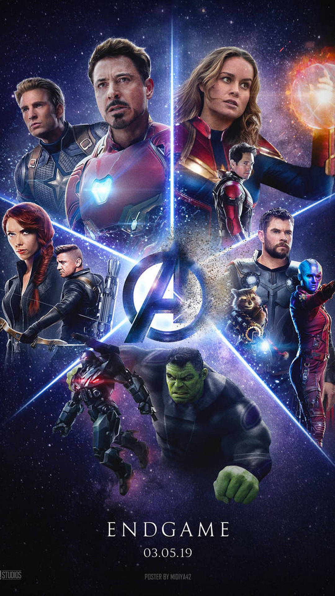 Avengers Endgame Hulk Poster Art Wallpapers