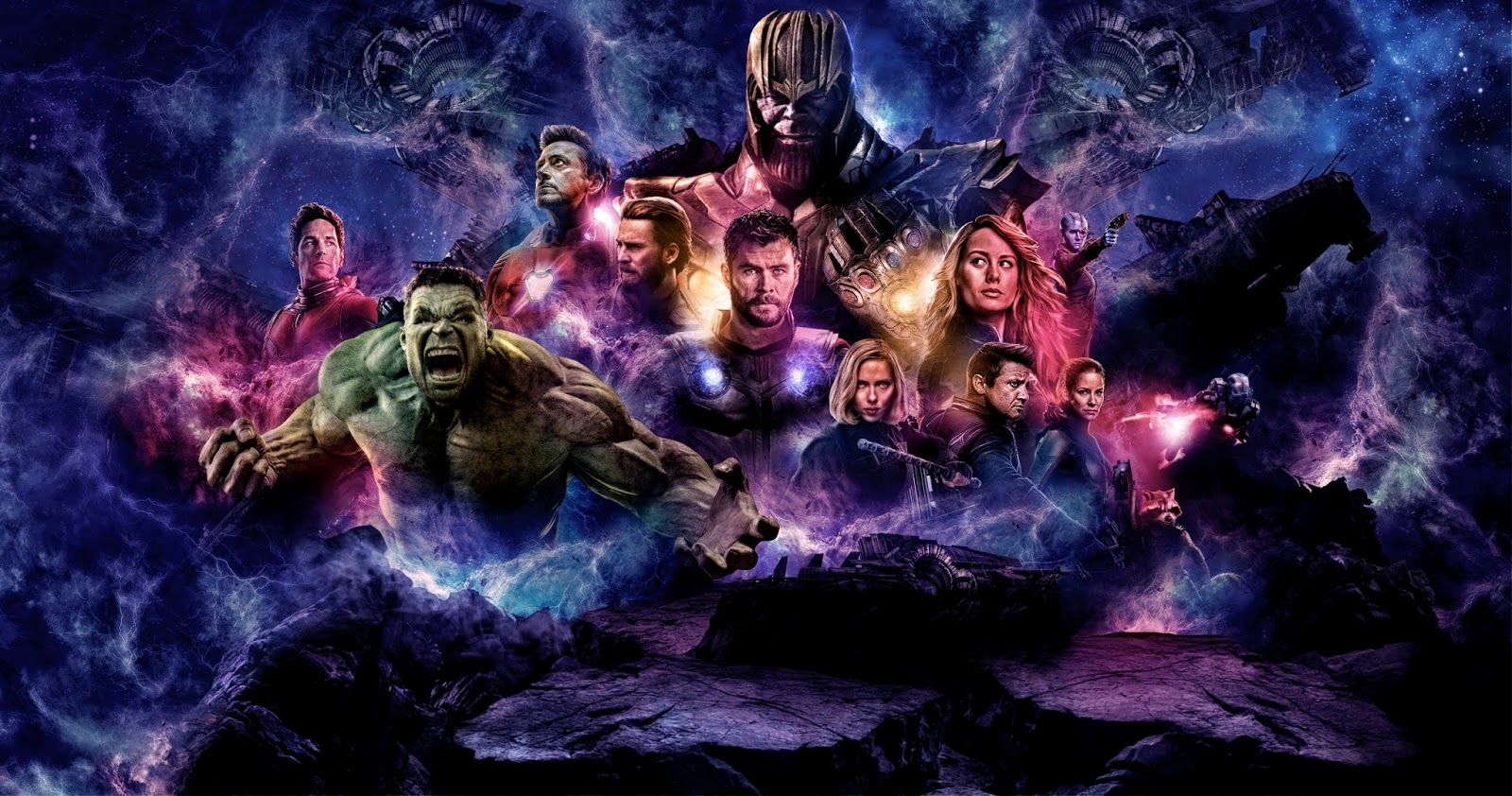 Avengers Endgame Hulk Poster Art Wallpapers