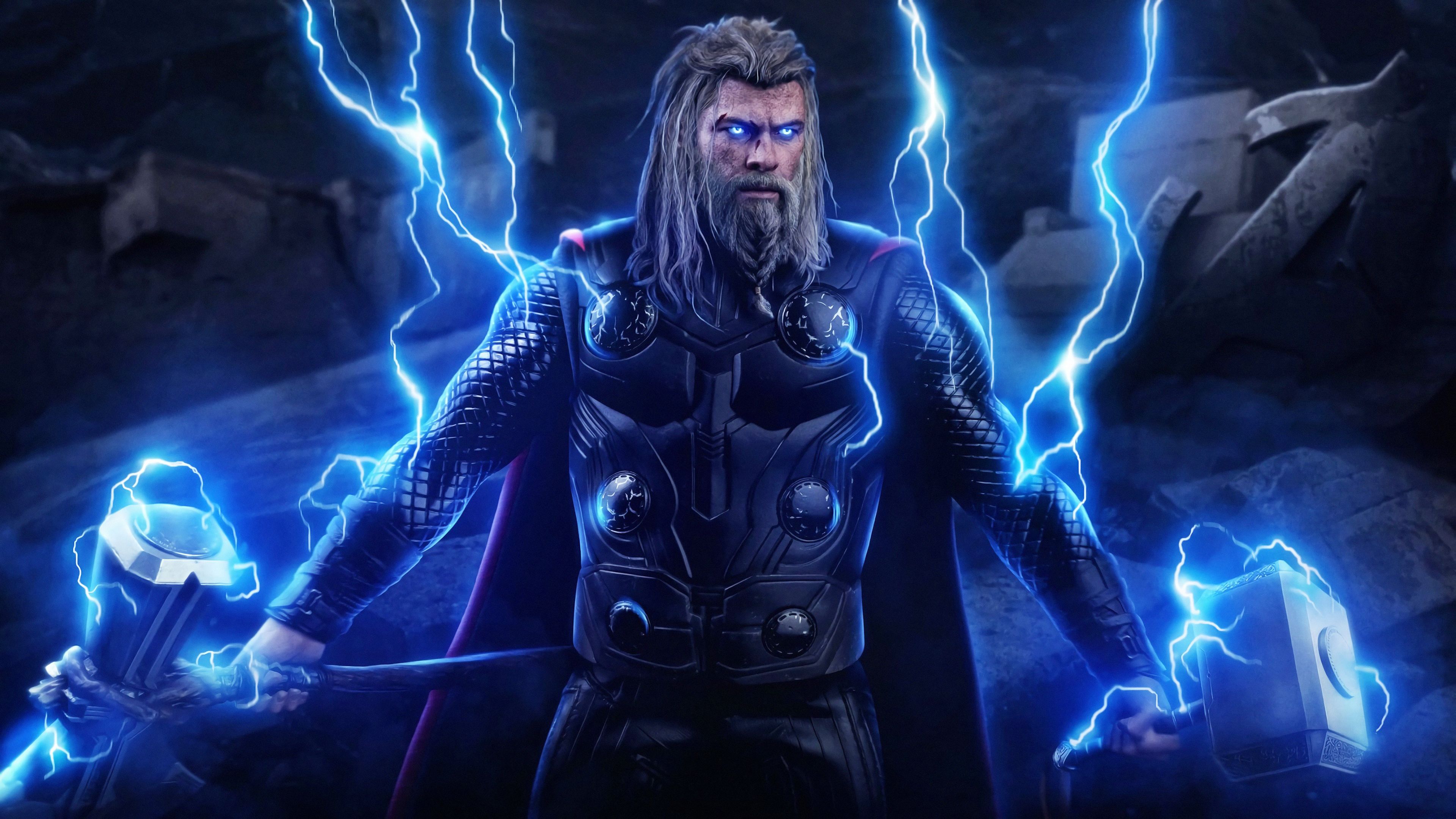 Avengers Endgame Thor Poster Artwork Wallpapers