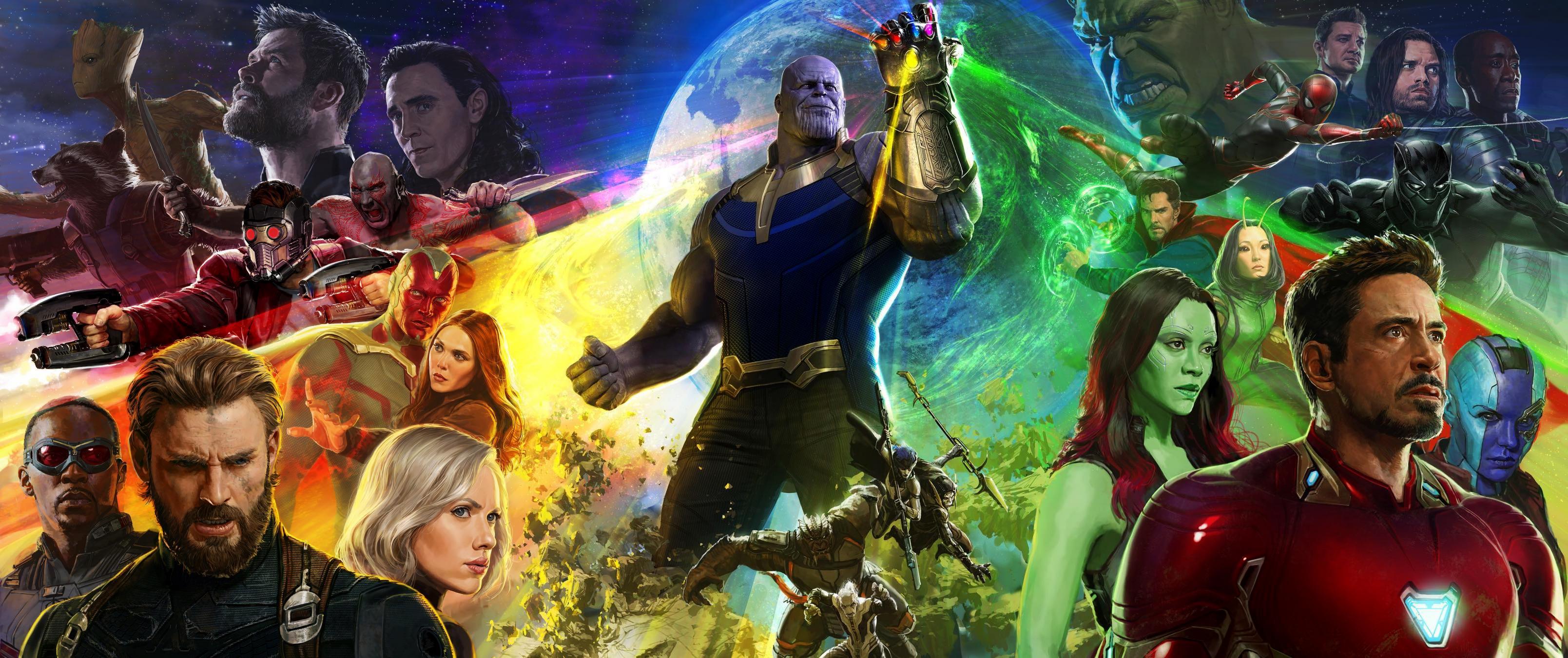 Avengers Infinity War 2018 Digital Art Wallpapers
