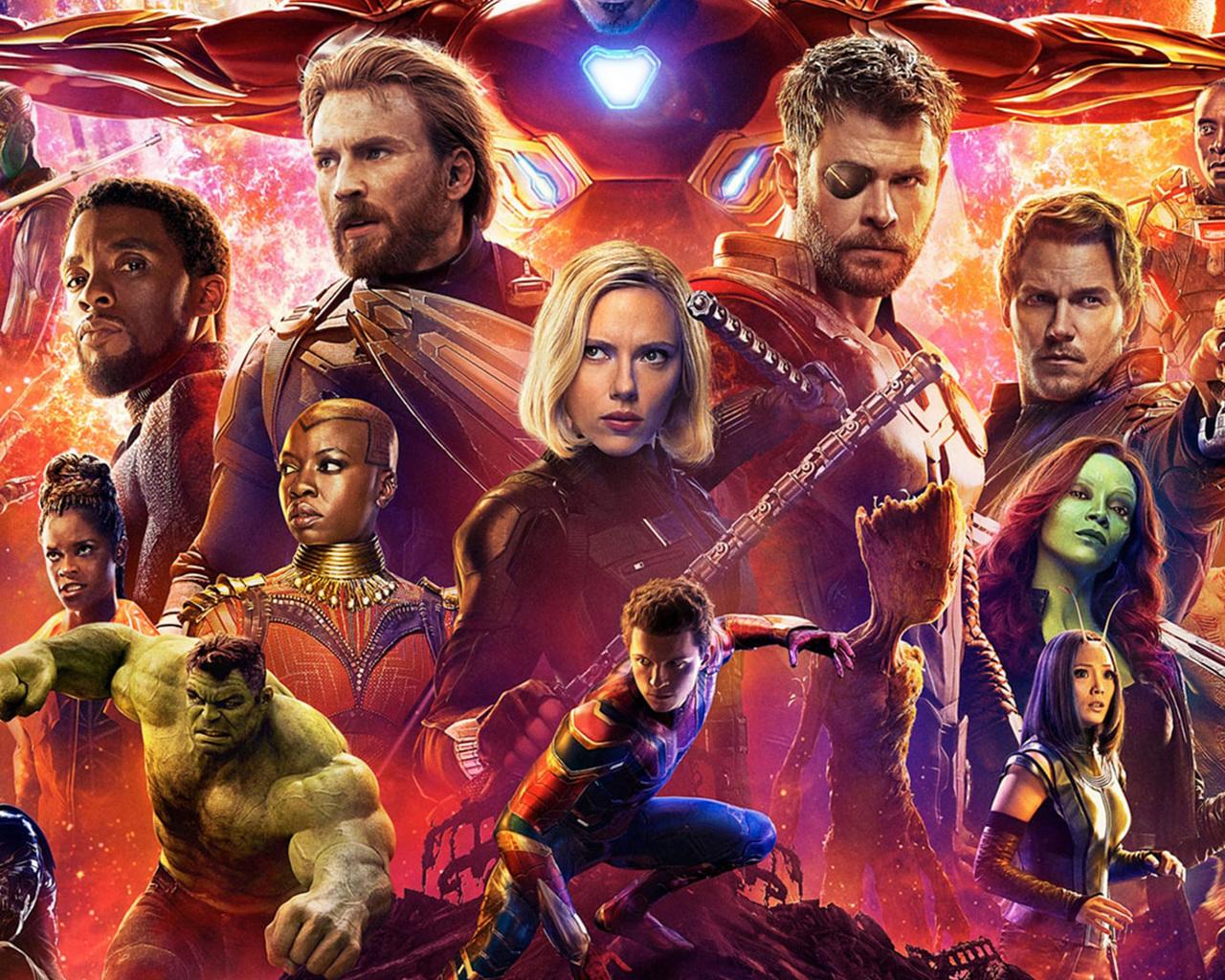 Avengers Infinity War Fandango Poster Wallpapers