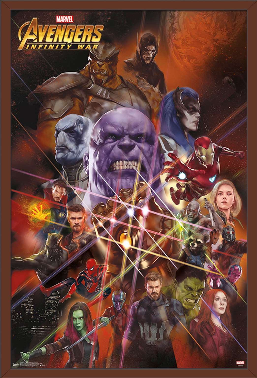 Avengers Infinity War International Poster Wallpapers