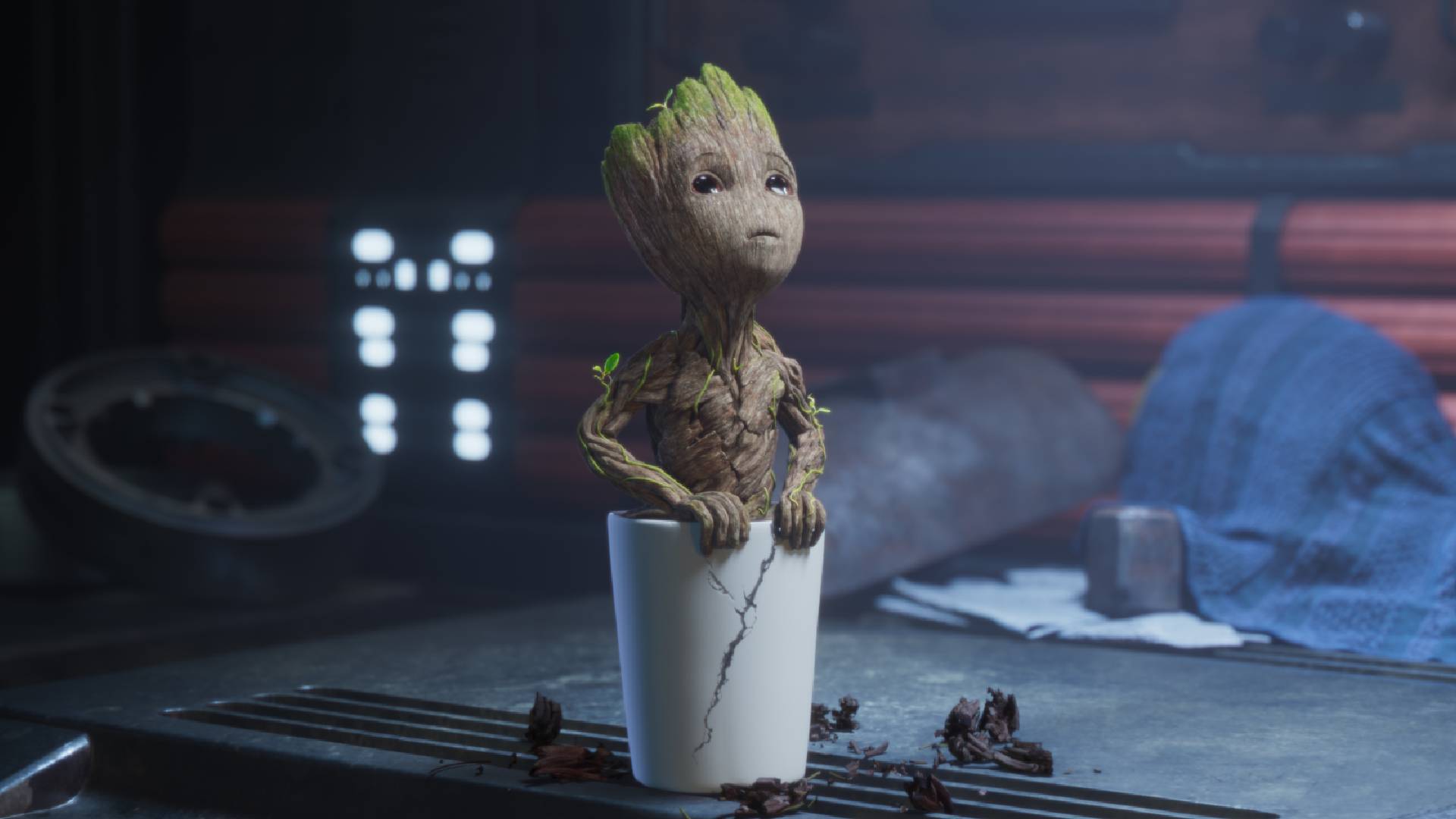 Baby Groot Empire Magazine Cover Wallpapers