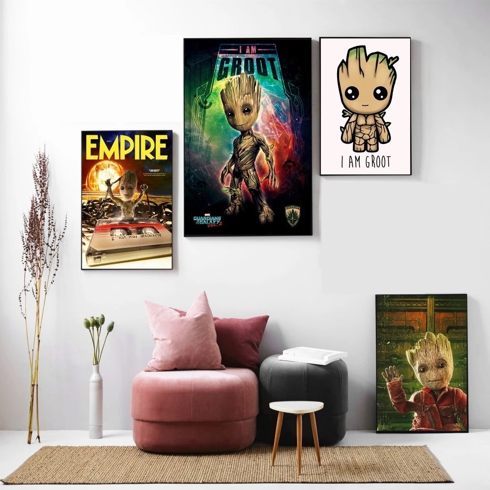 Baby Groot Empire Magazine Cover Wallpapers