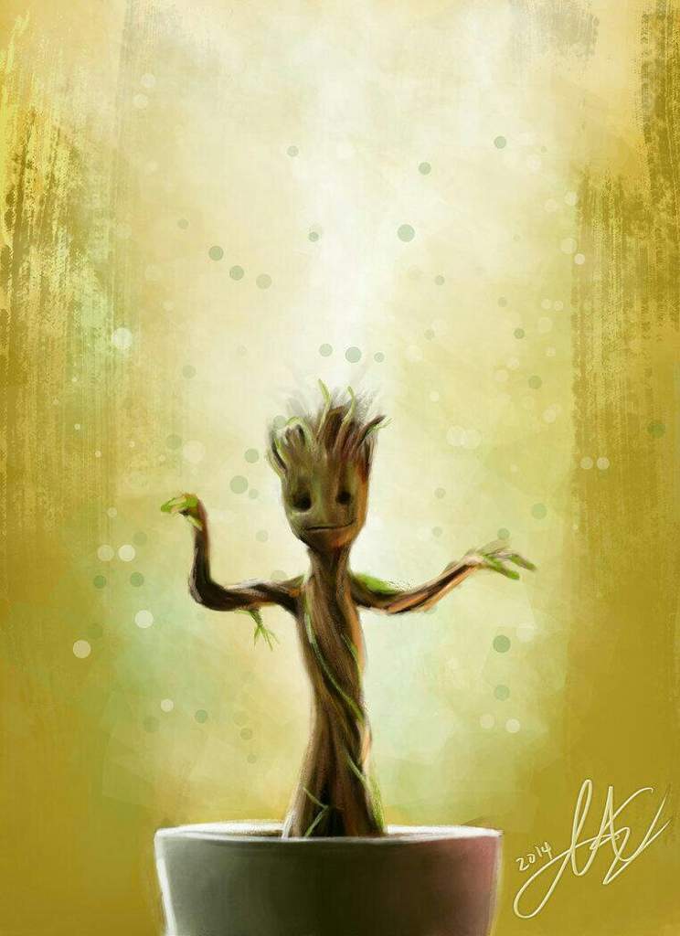 Baby Groot Empire Magazine Cover Wallpapers