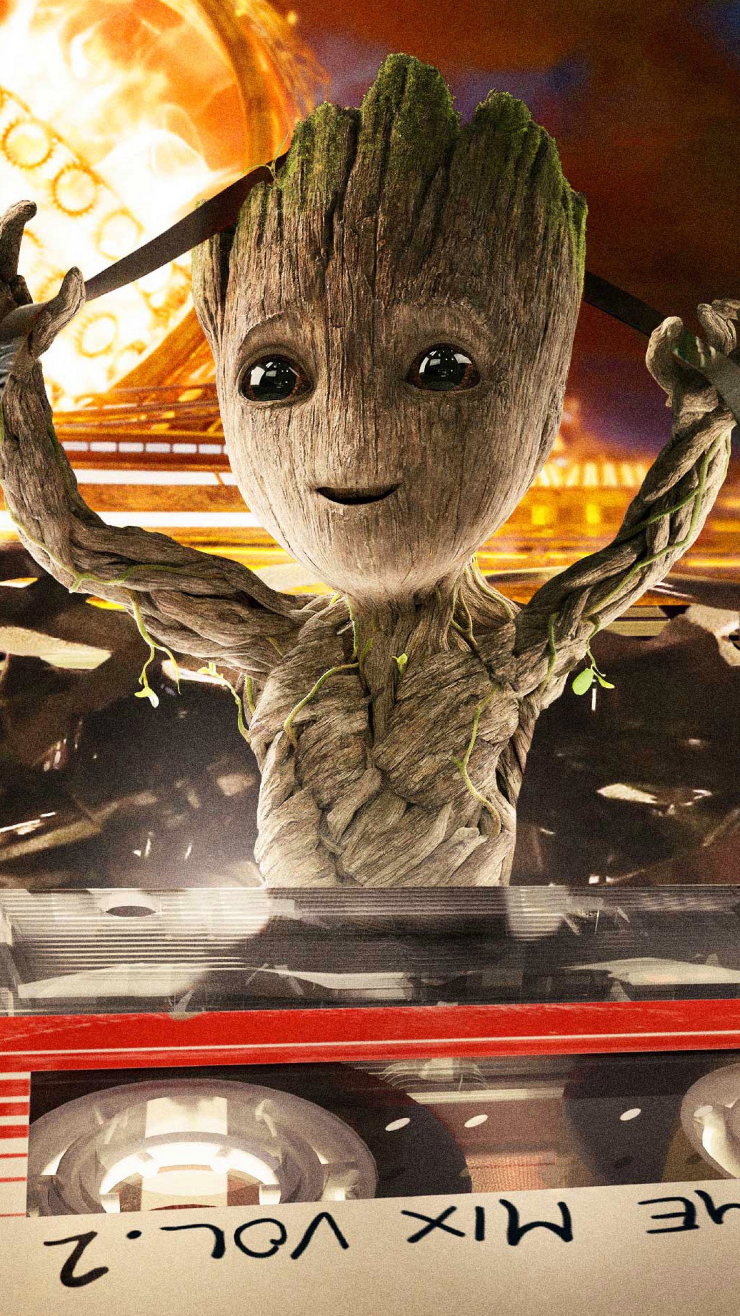 Baby Groot Guardians Of The Galaxy Vol 2 Wallpapers