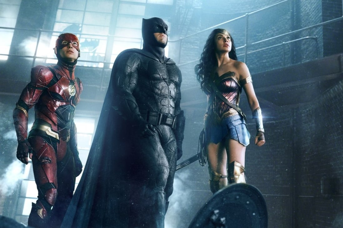 Batman Flash Cyborg And Woman Woman In Justice League Wallpapers