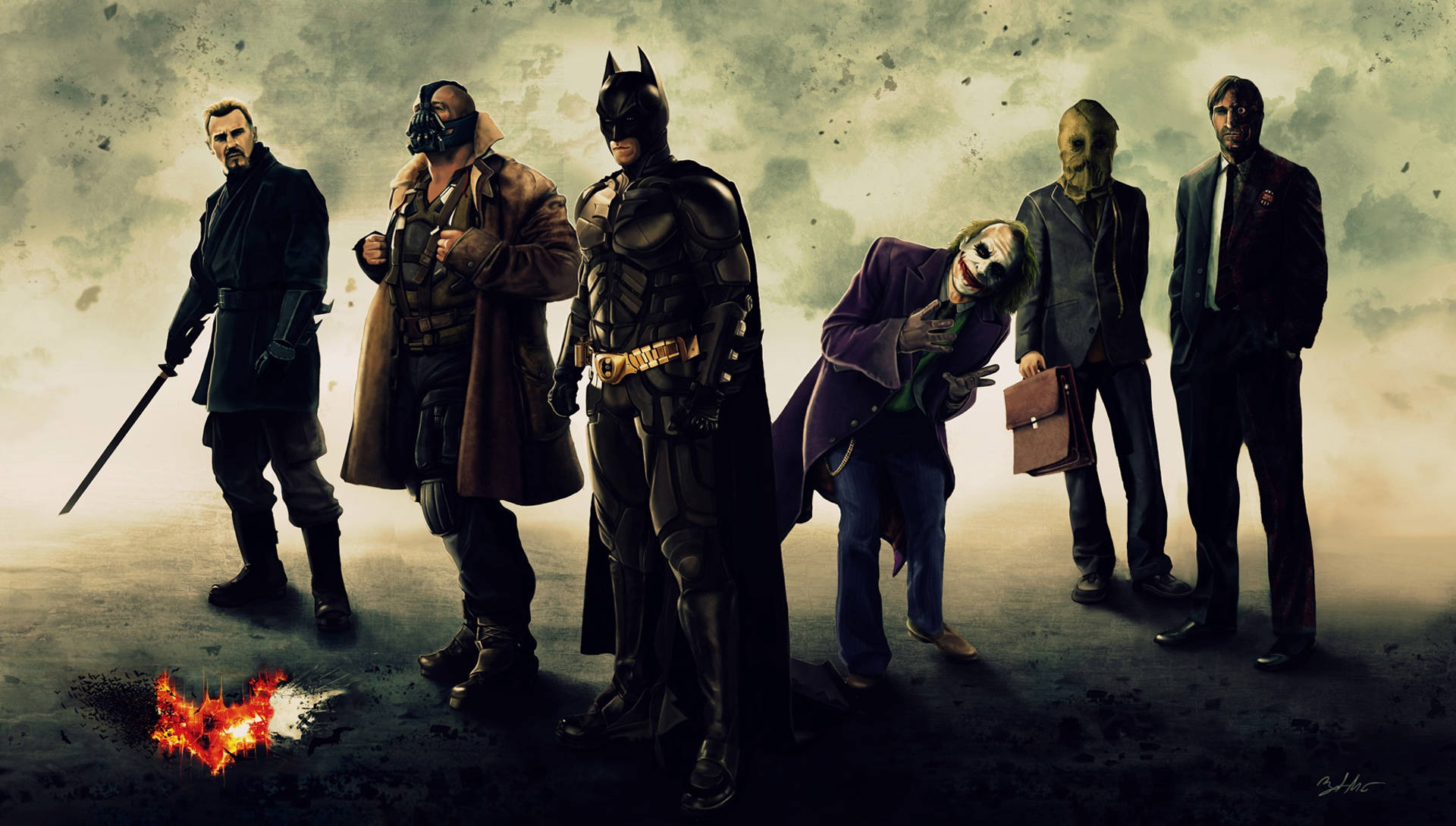 Batman Justice League Dark Knight Art Wallpapers