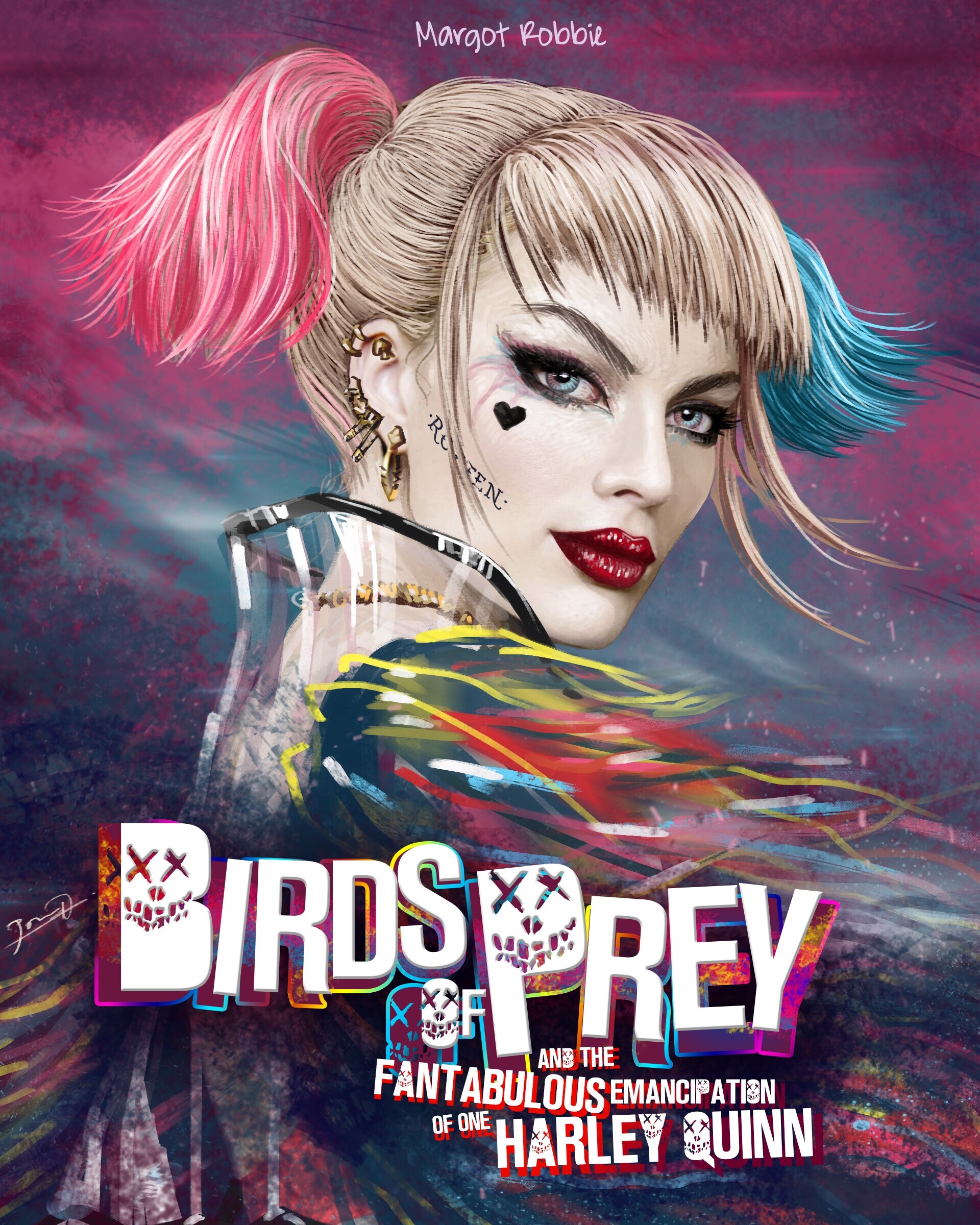 Birds Of Prey Margot Robbie Poster Wallpapers