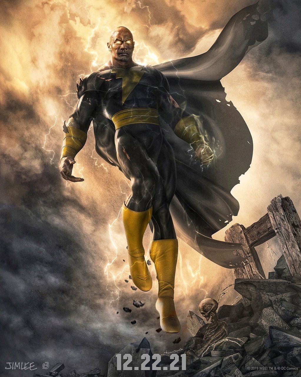 Black Adam 4K Art 2021 Wallpapers