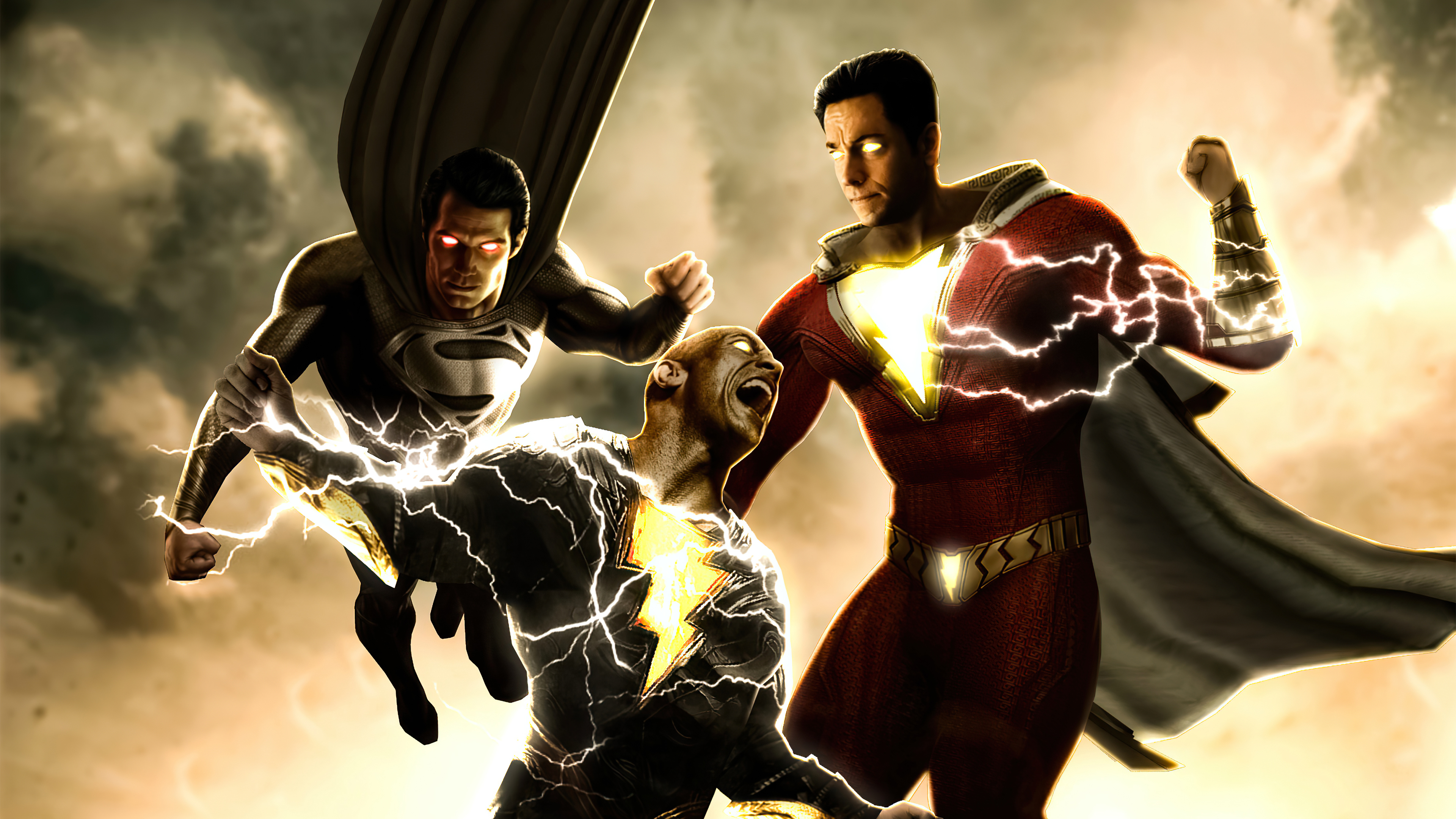 Black Adam In Shazam Movie Wallpapers