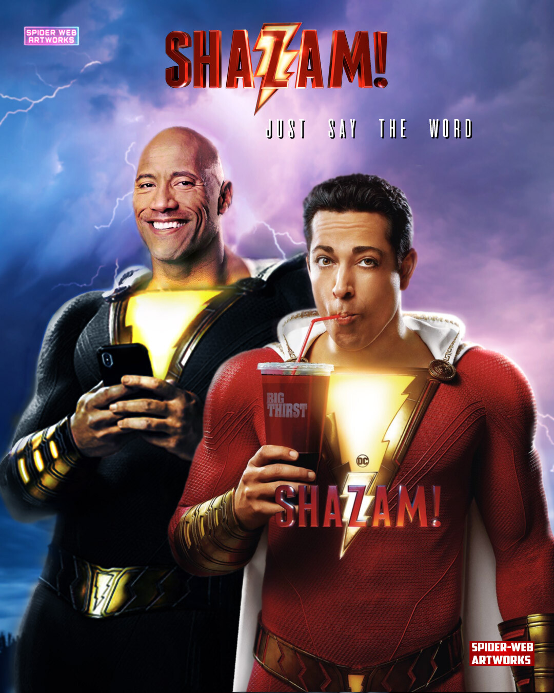 Black Adam In Shazam Movie Wallpapers