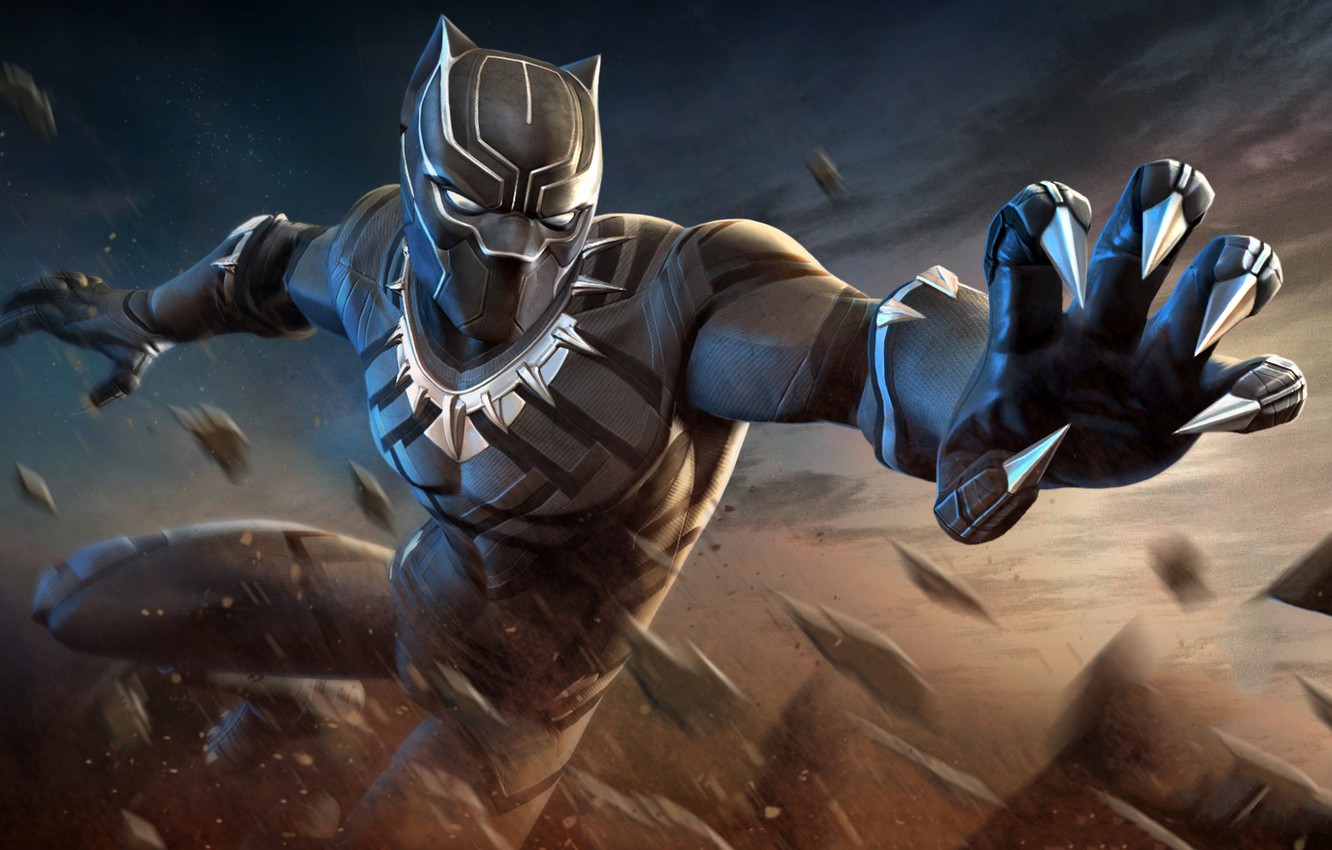 Black Panther Comic Artwork Wallpapers