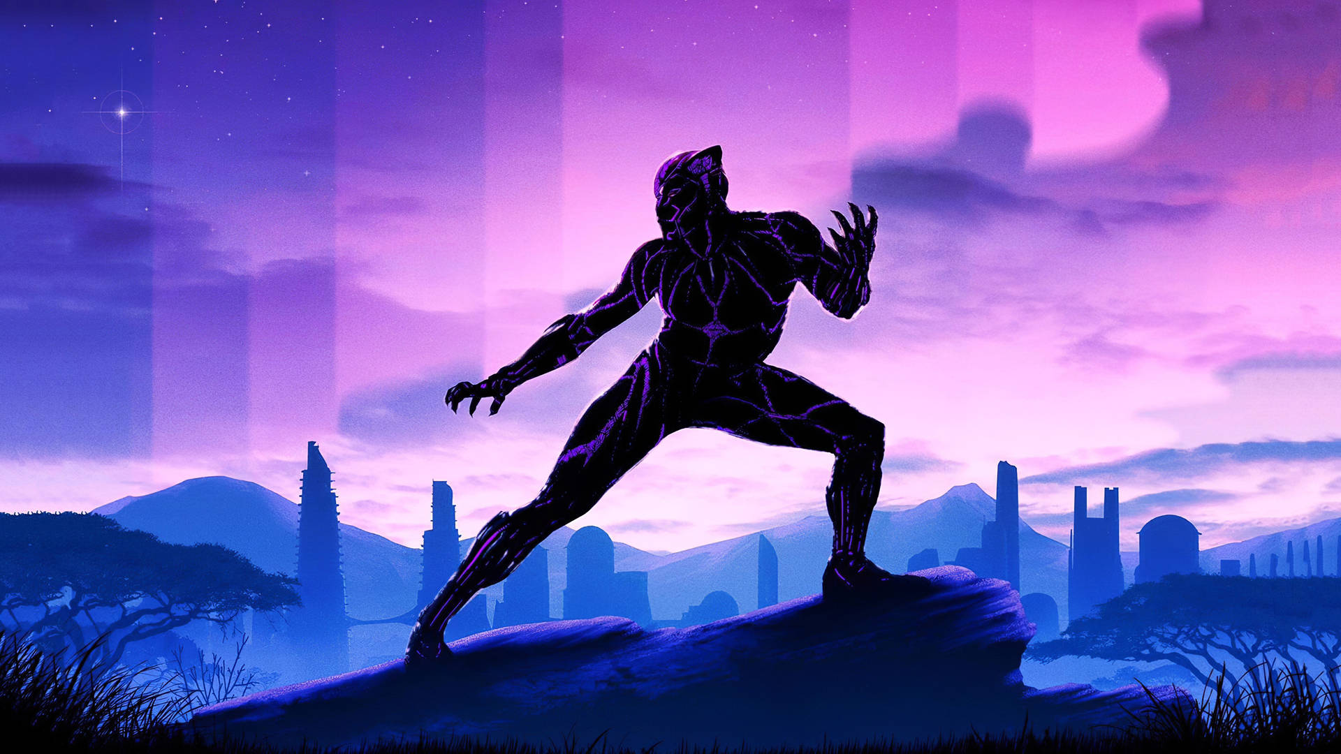 Black Panther Comic Artwork Wallpapers