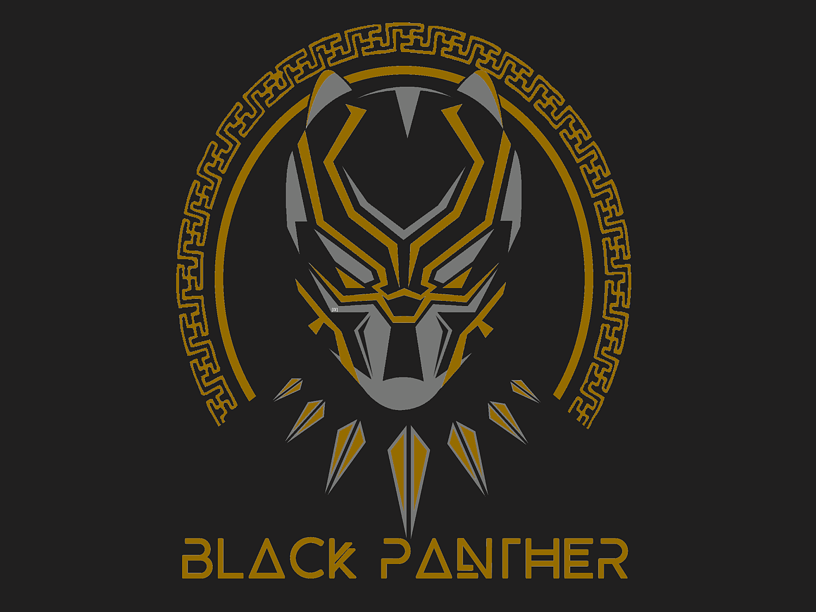 Black Panther Logo Wallpapers