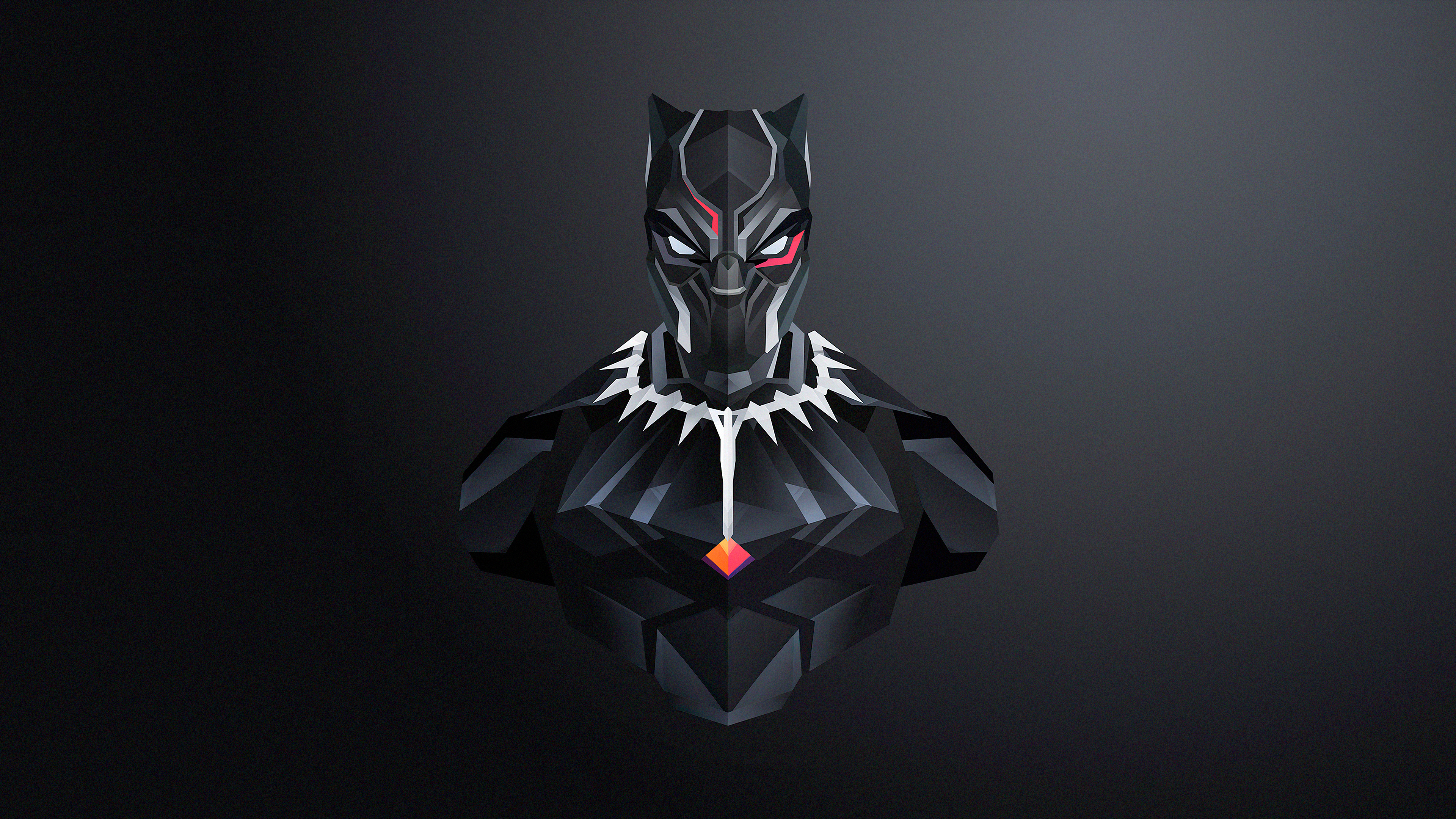 Black Panther Minimal Artwork Wallpapers