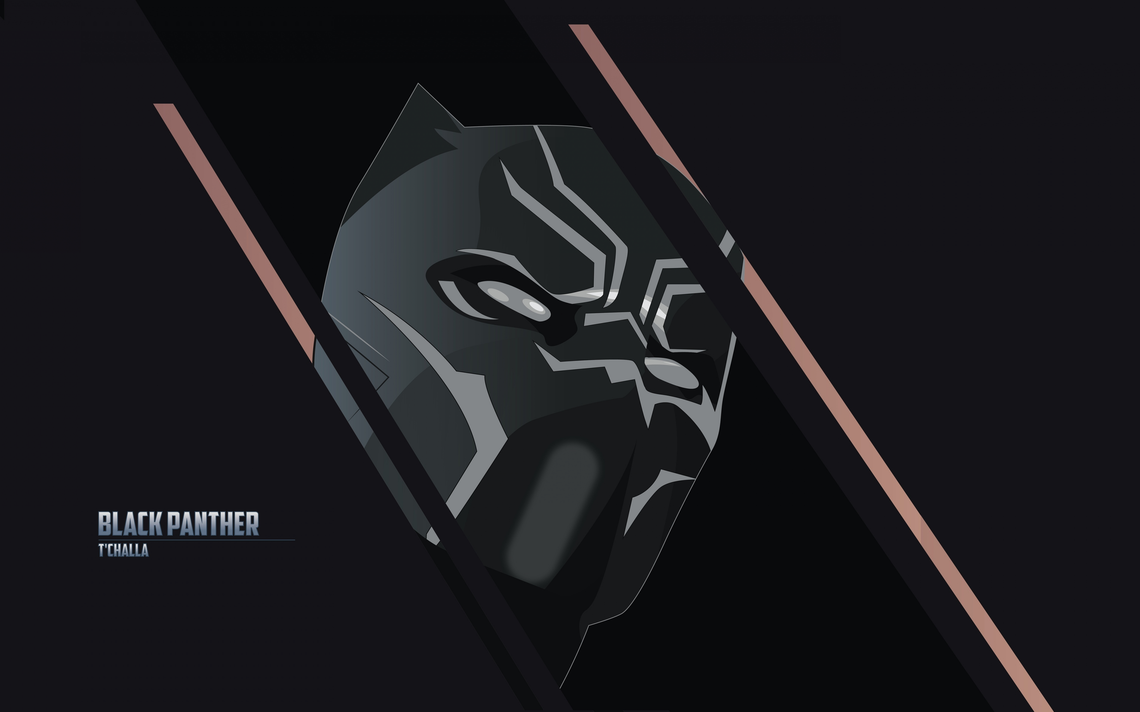 Black Panther Minimal Artwork Wallpapers