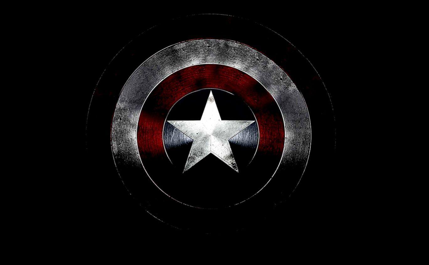 Black Panther Scratches Captain Americas Shield Wallpapers