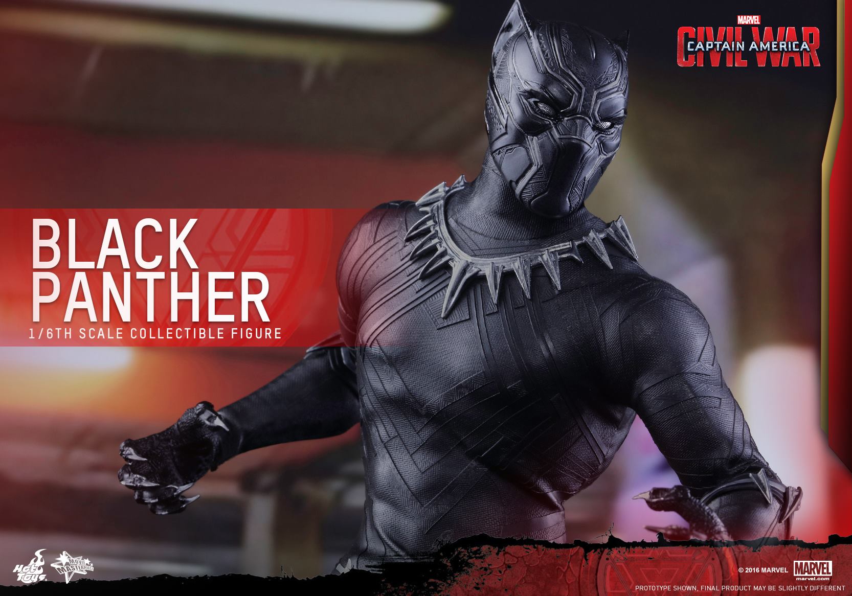 Black Panther Scratches Captain Americas Shield Wallpapers