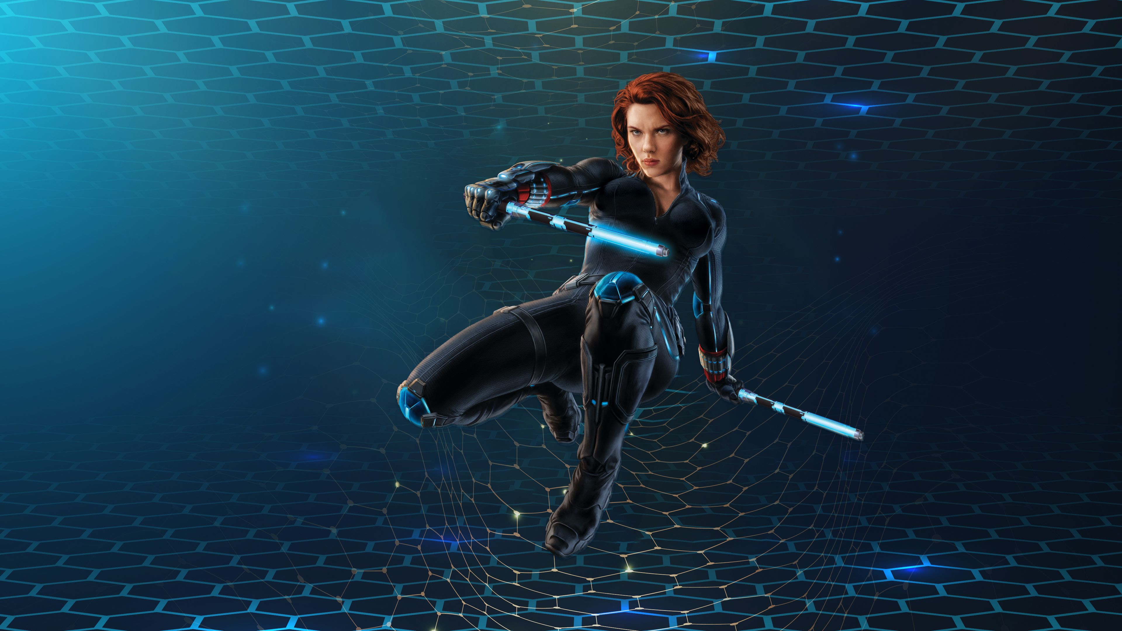 Black Widow Digital Art Wallpapers