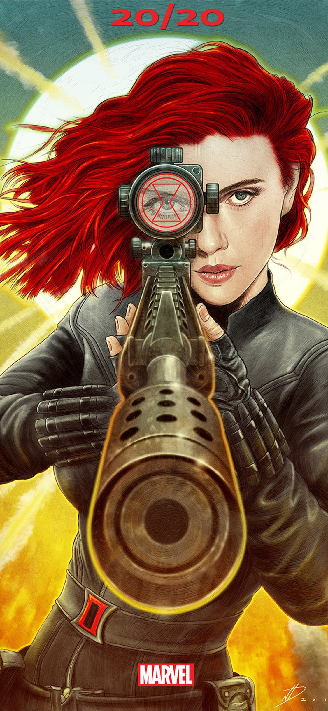 Black Widow Fan Poster Wallpapers