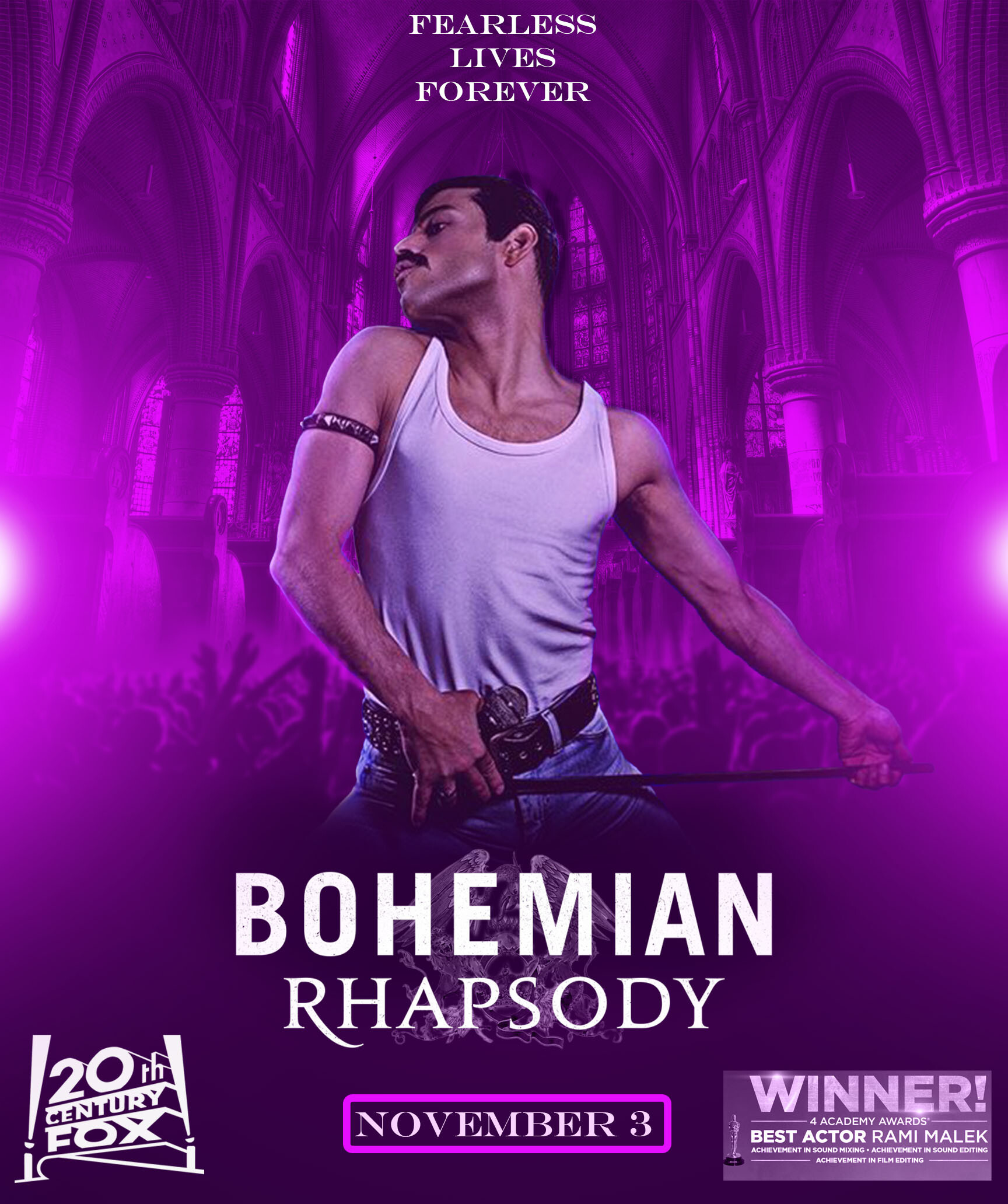 Bohemian Rhapsody 2018 Movie Poster Wallpapers