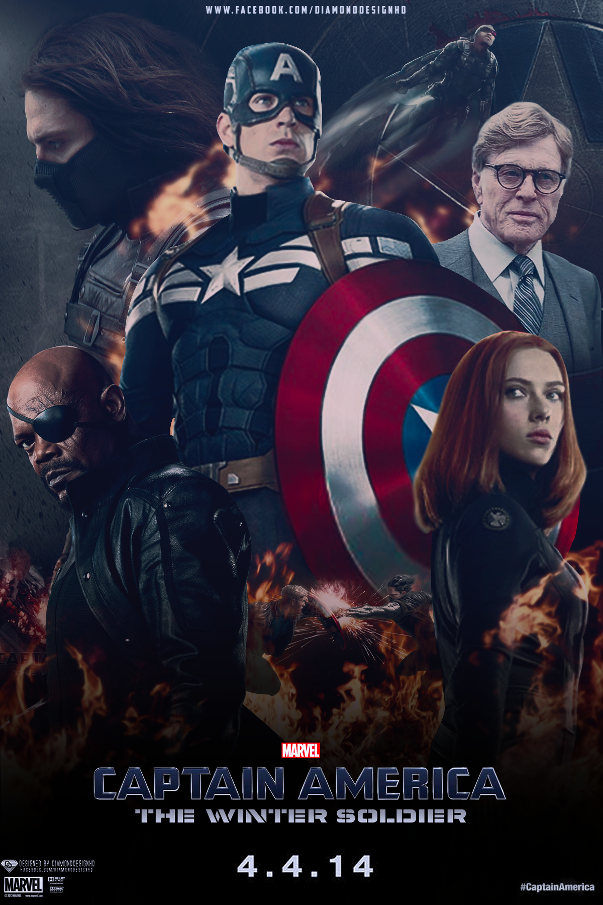 Captain America: The Winter Soldier Movie Wallpapers