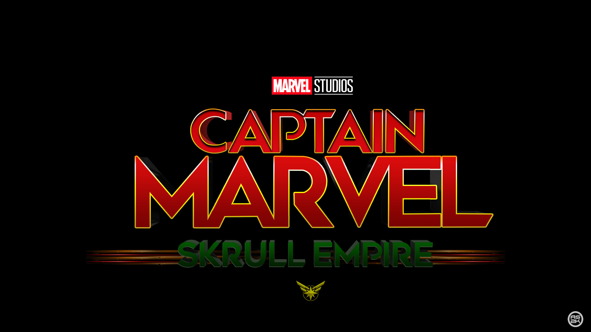 Captain Marvel 2 Logo Wallpapers