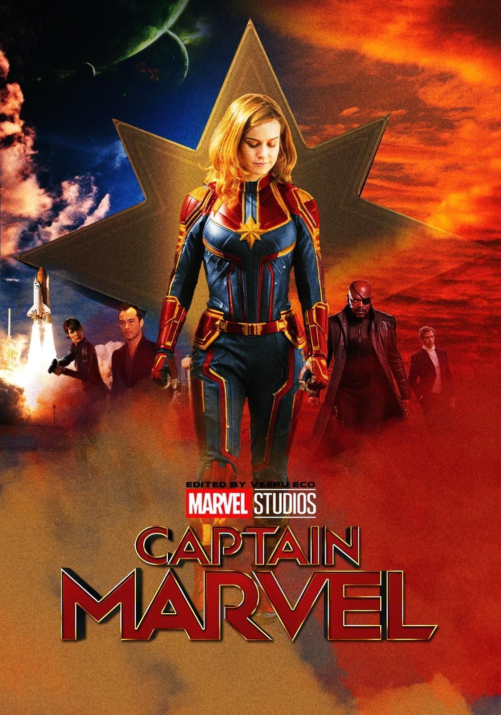 Captain Marvel 2 Logo Wallpapers