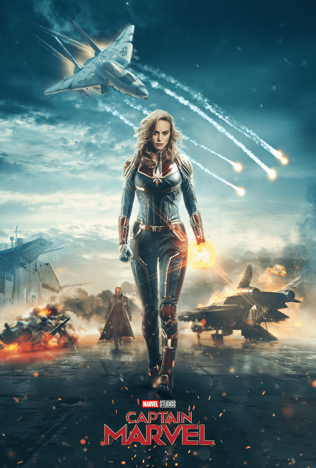 Captain Marvel 2019 Official Poster Wallpapers