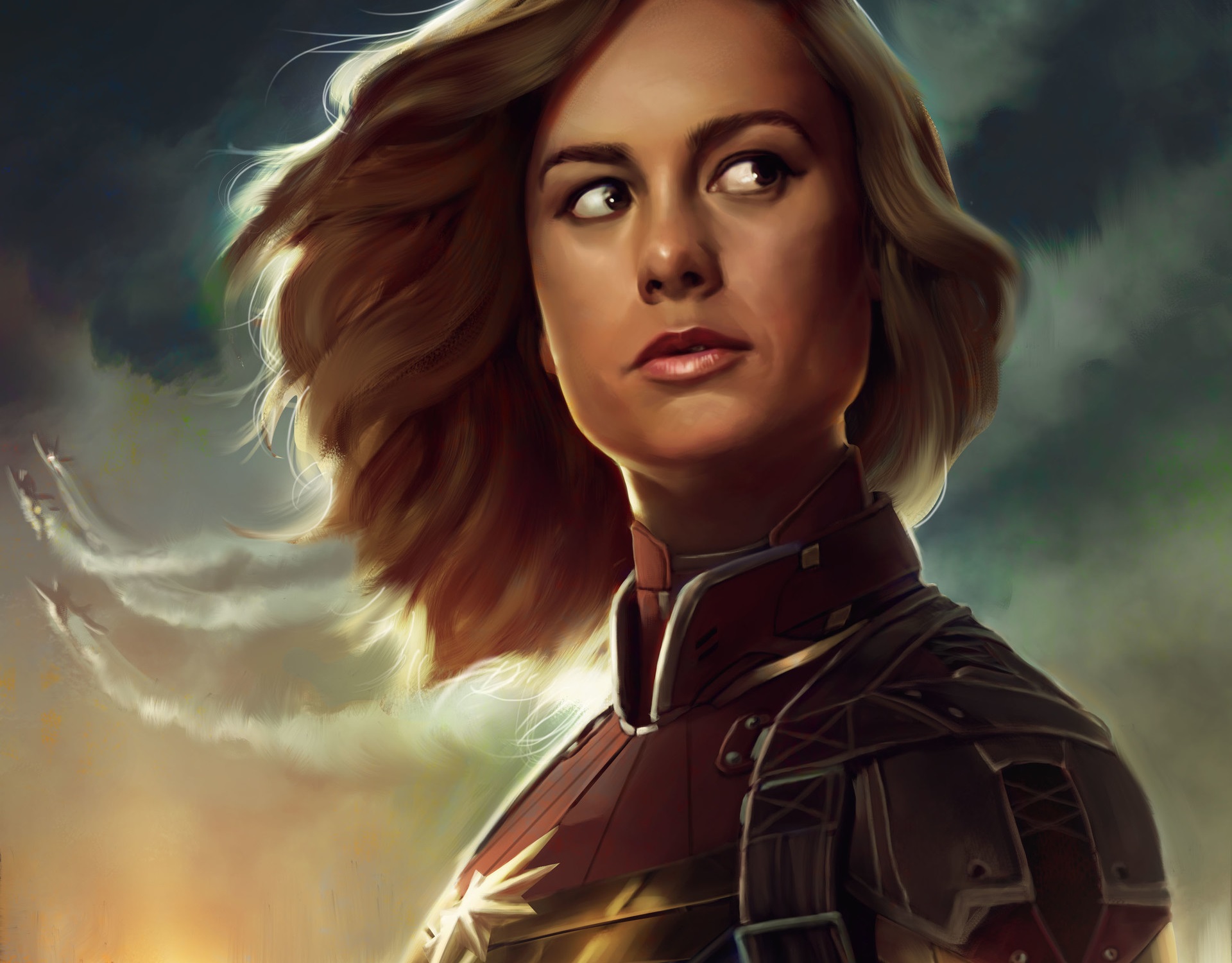 Captain Marvel 2019 Official Poster Wallpapers