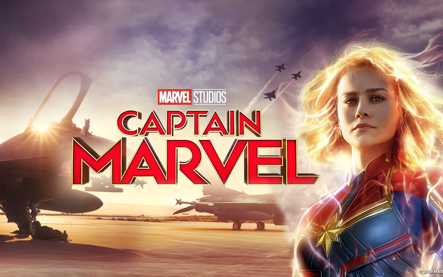 Captain Marvel 2019 Official Poster Wallpapers