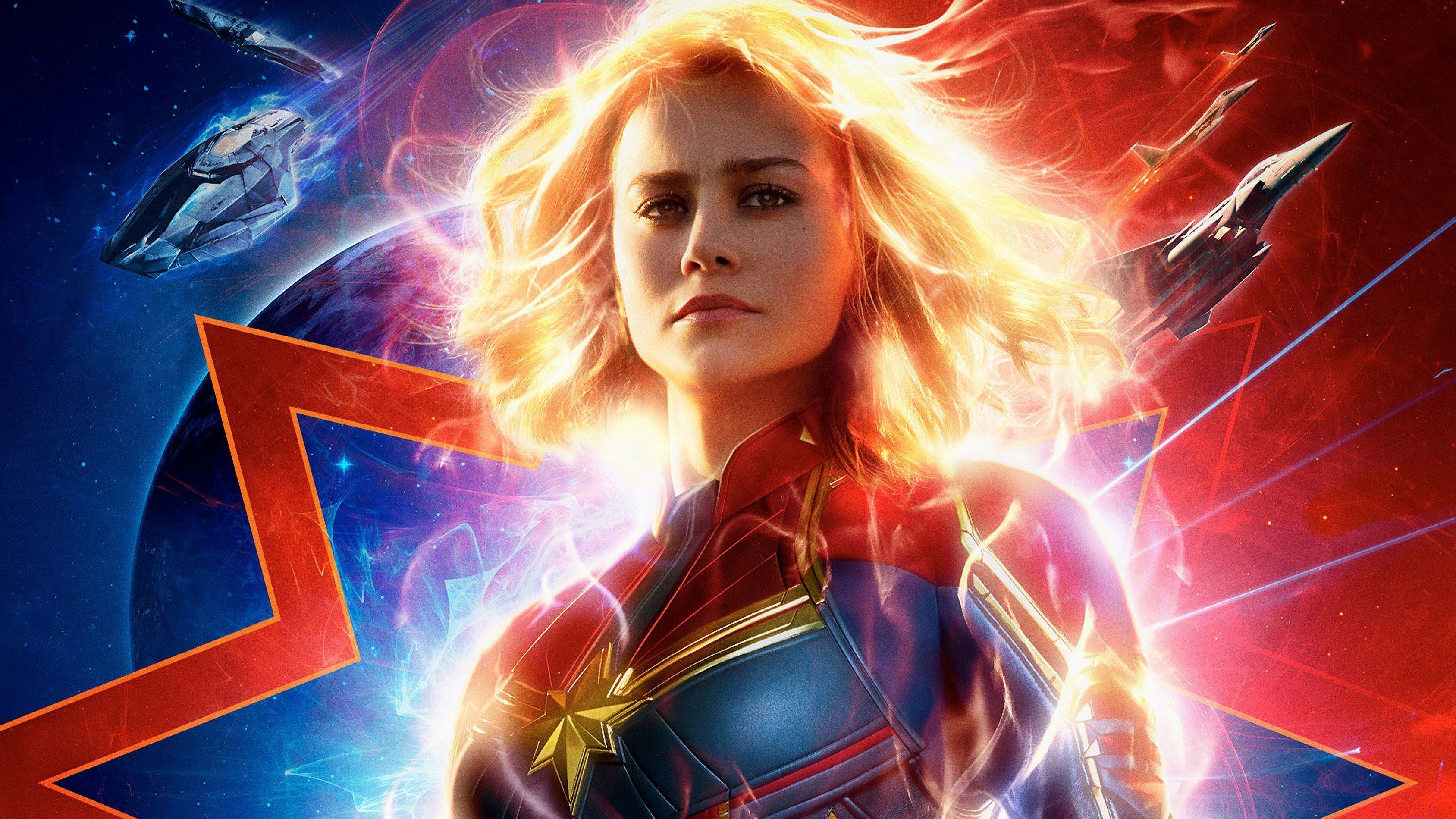 Captain Marvel Movie All Superheroes Wallpapers