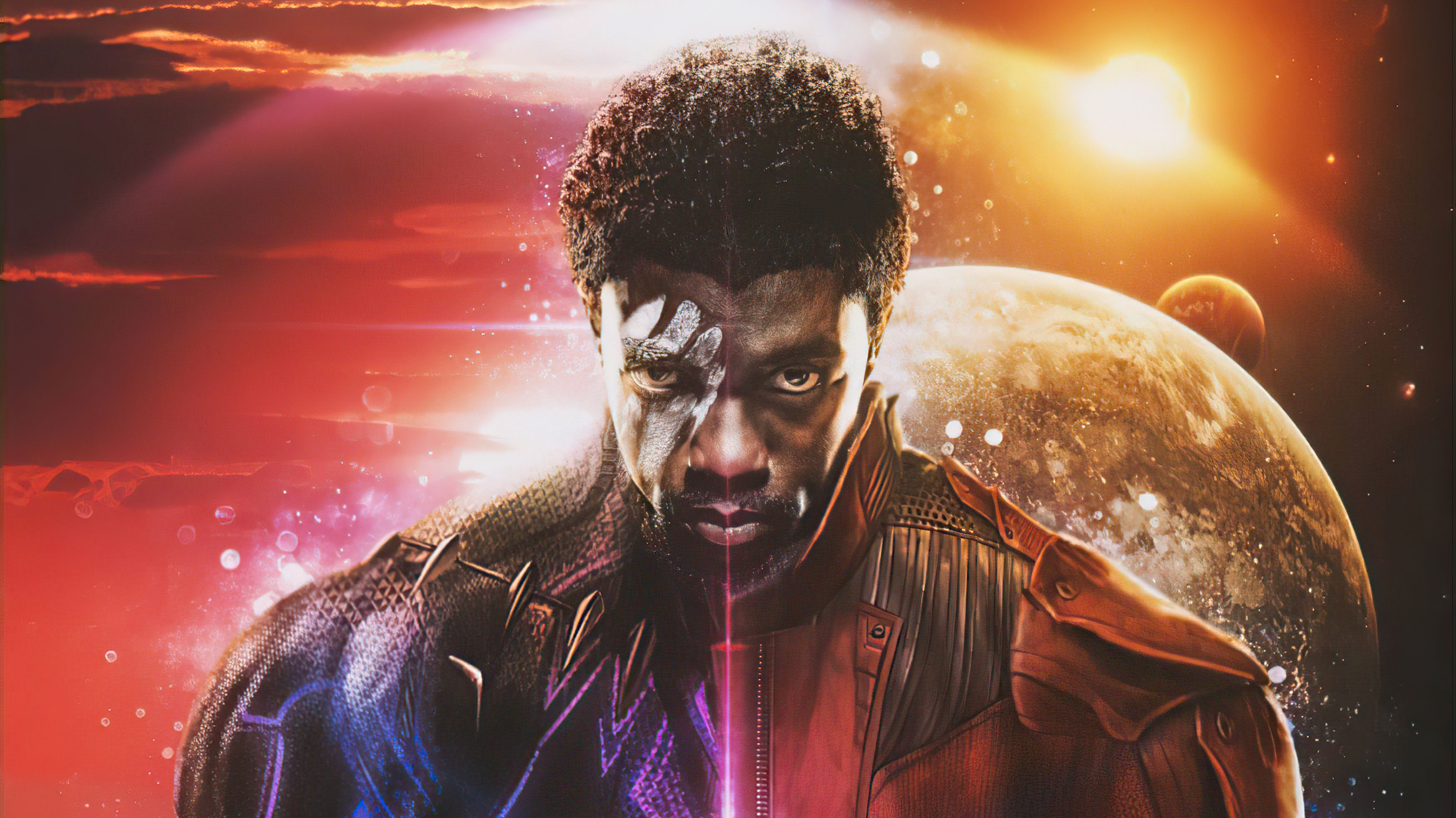 Chadwick Boseman In Black Panther Wallpapers