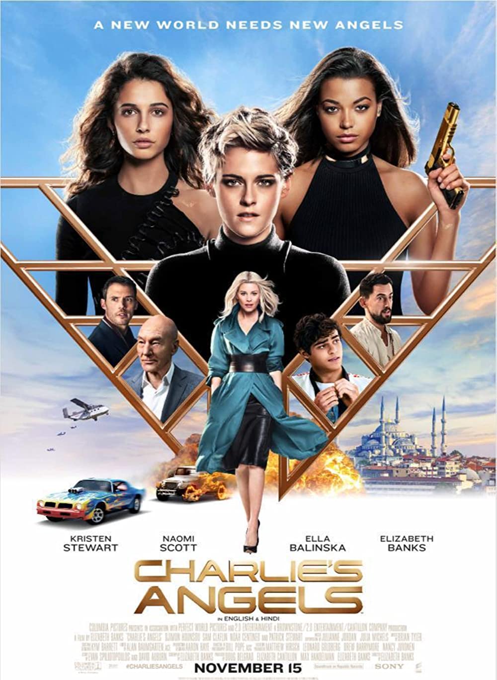 Charlie'S Angels 2019 Movie Poster Wallpapers