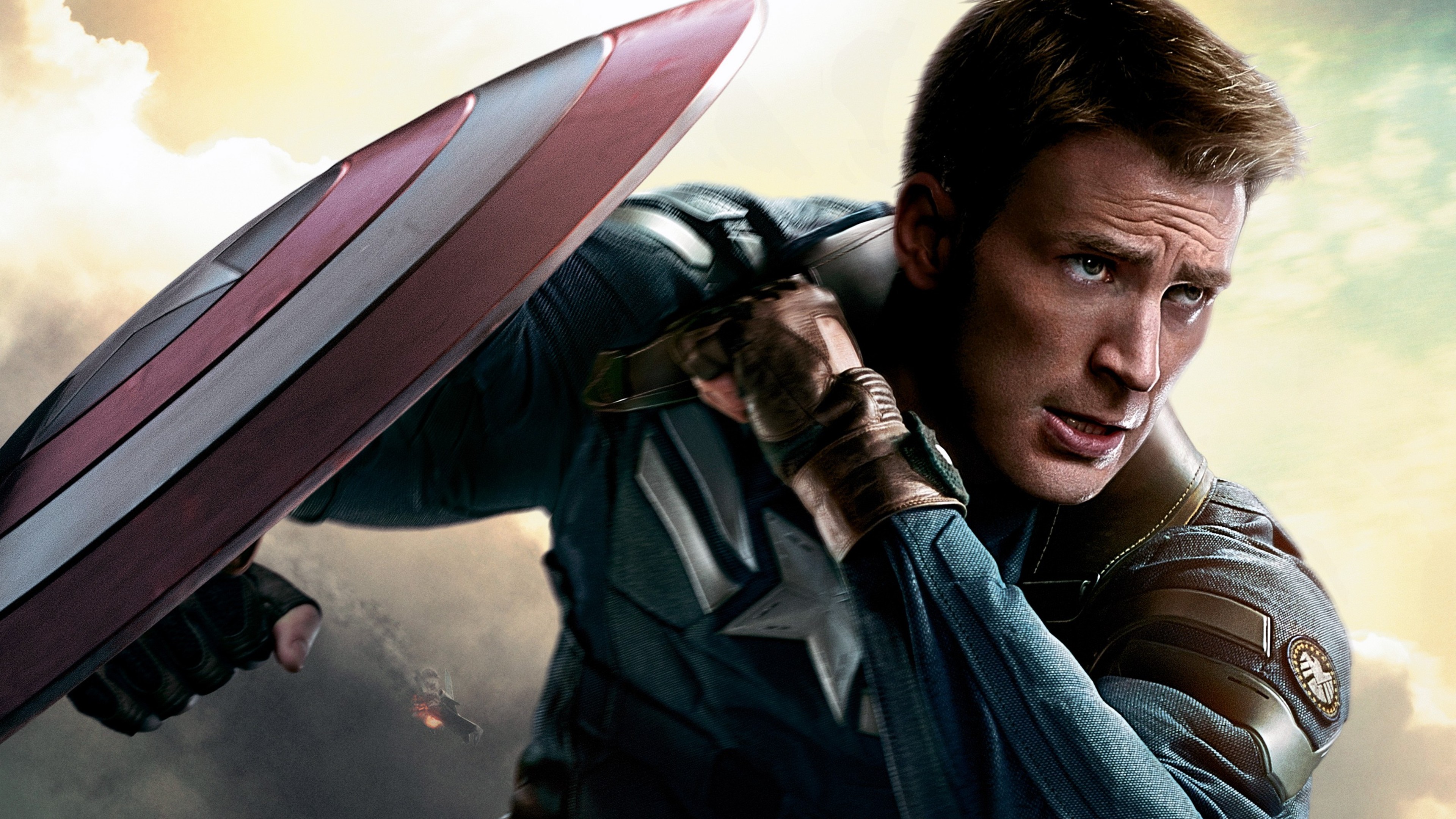 Chris Evans As Captain America Wallpapers