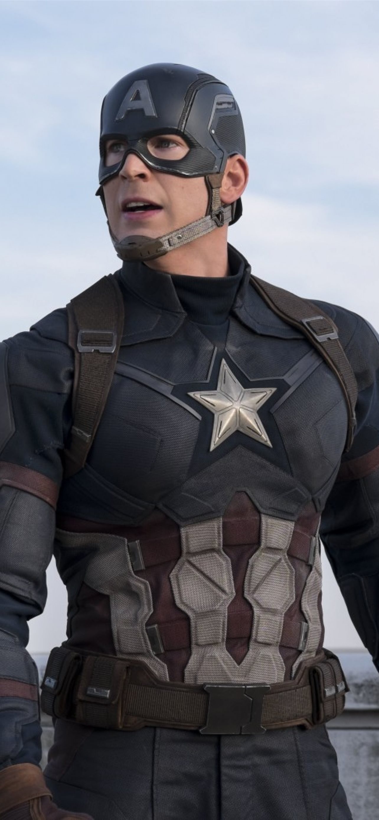 Chris Evans As Captain America Wallpapers