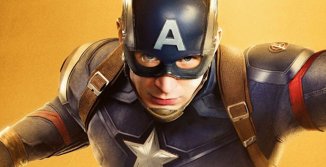 Chris Evans As Captain America Wallpapers