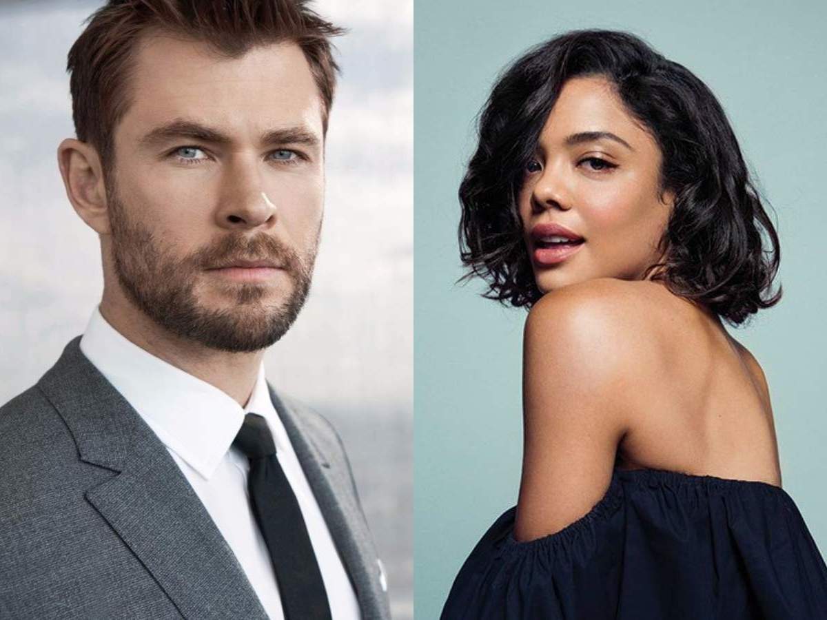 Chris Hemsworth And Tessa Thompson Men In Black 4 Wallpapers