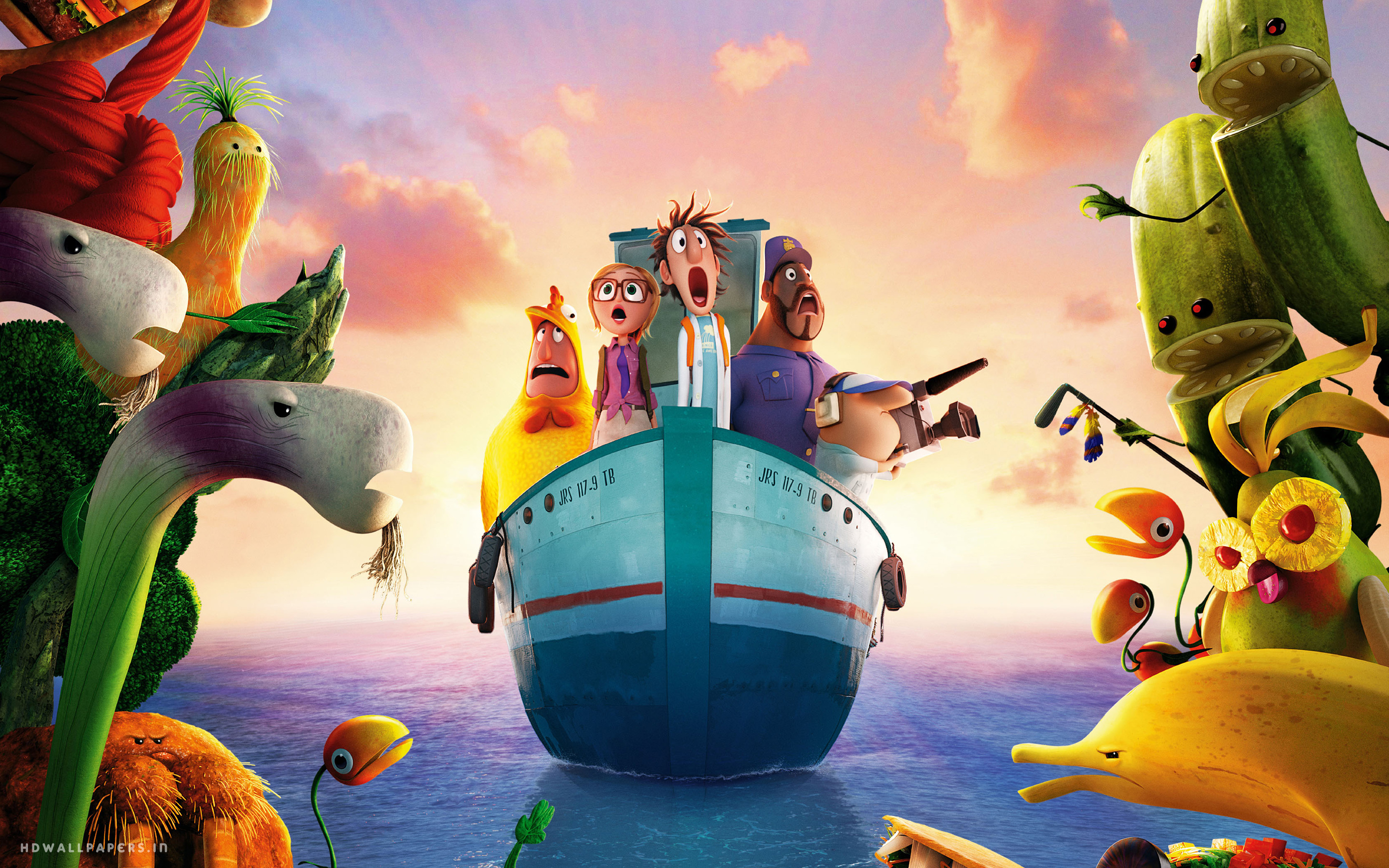 Cloudy With A Chance Of Meatballs Wallpapers