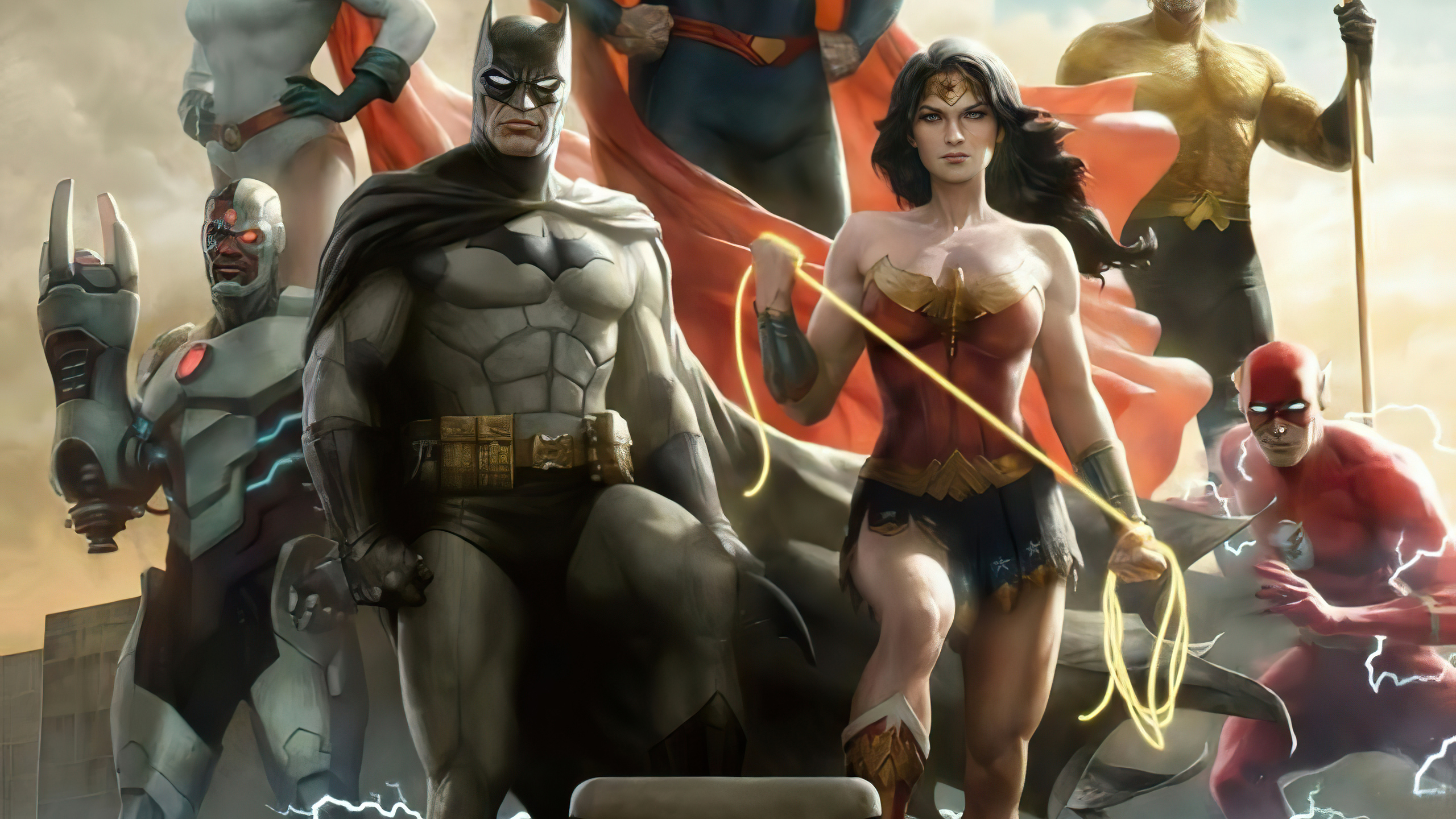 Cool Justice League Illustration Wallpapers